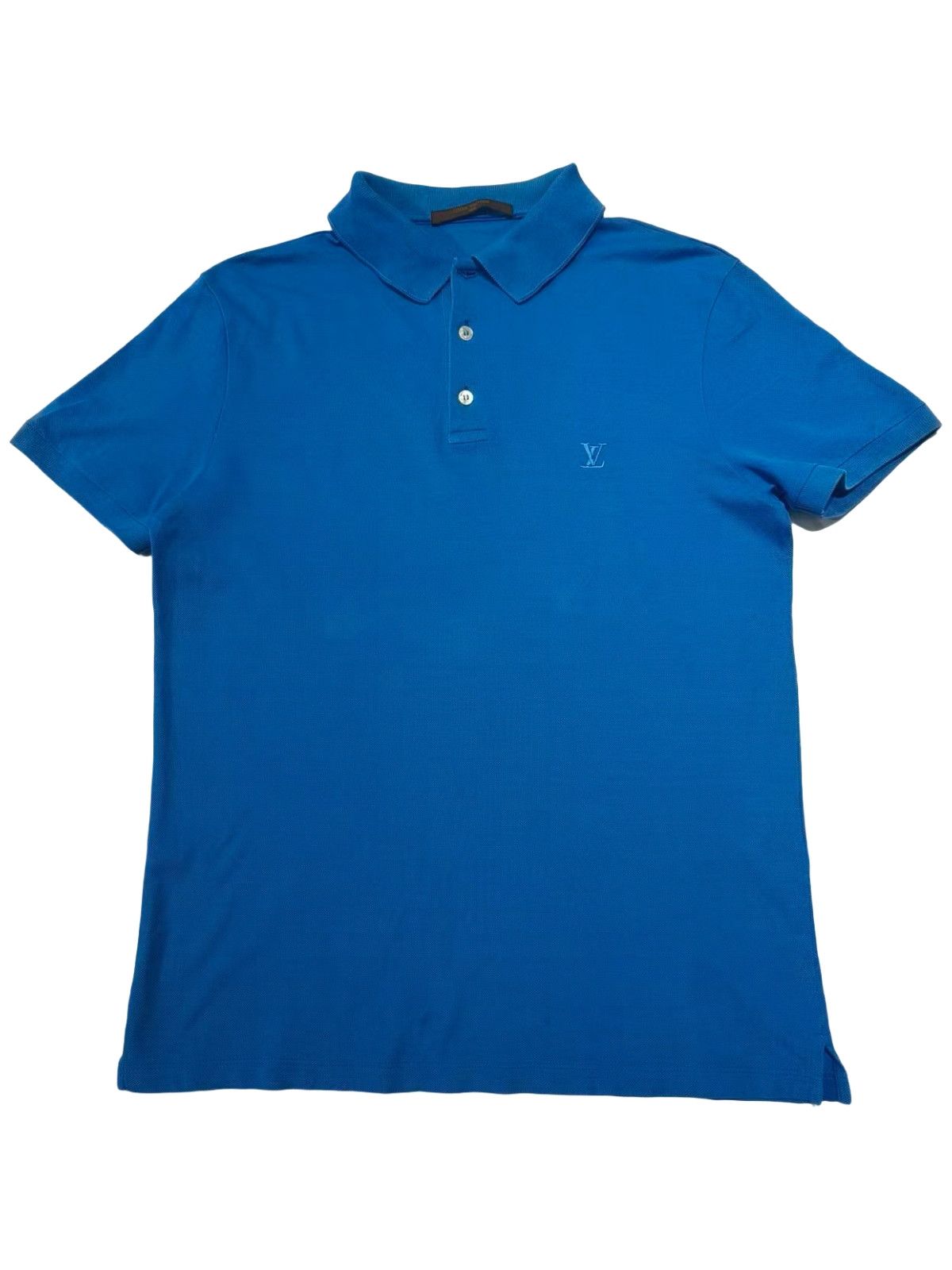 Louis Vuitton Louis Vuitton Embroidered LV Logo Polo Shirt XS Size US XS / EU 42 / 0 - 1 Thumbnail