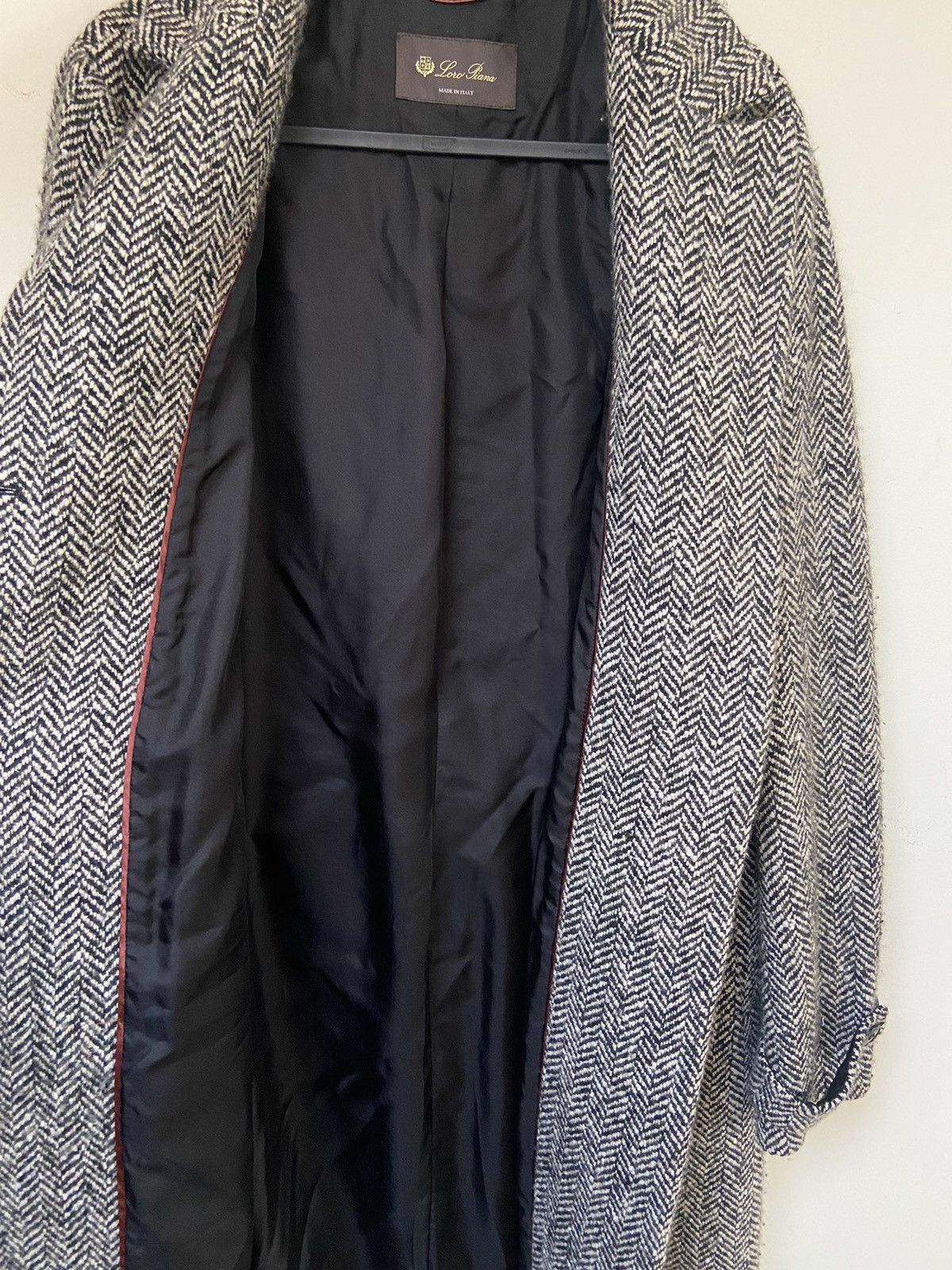 Loro Piana Loro Piana Cashmere/Wool Coat Size L / US 10 / IT 46 - 10 Thumbnail