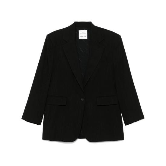 Marella MARELLA Women Suit Jackets 284 OVER 004 BLACK Size XS / US 0-2 / IT 36-38 - 1 Thumbnail