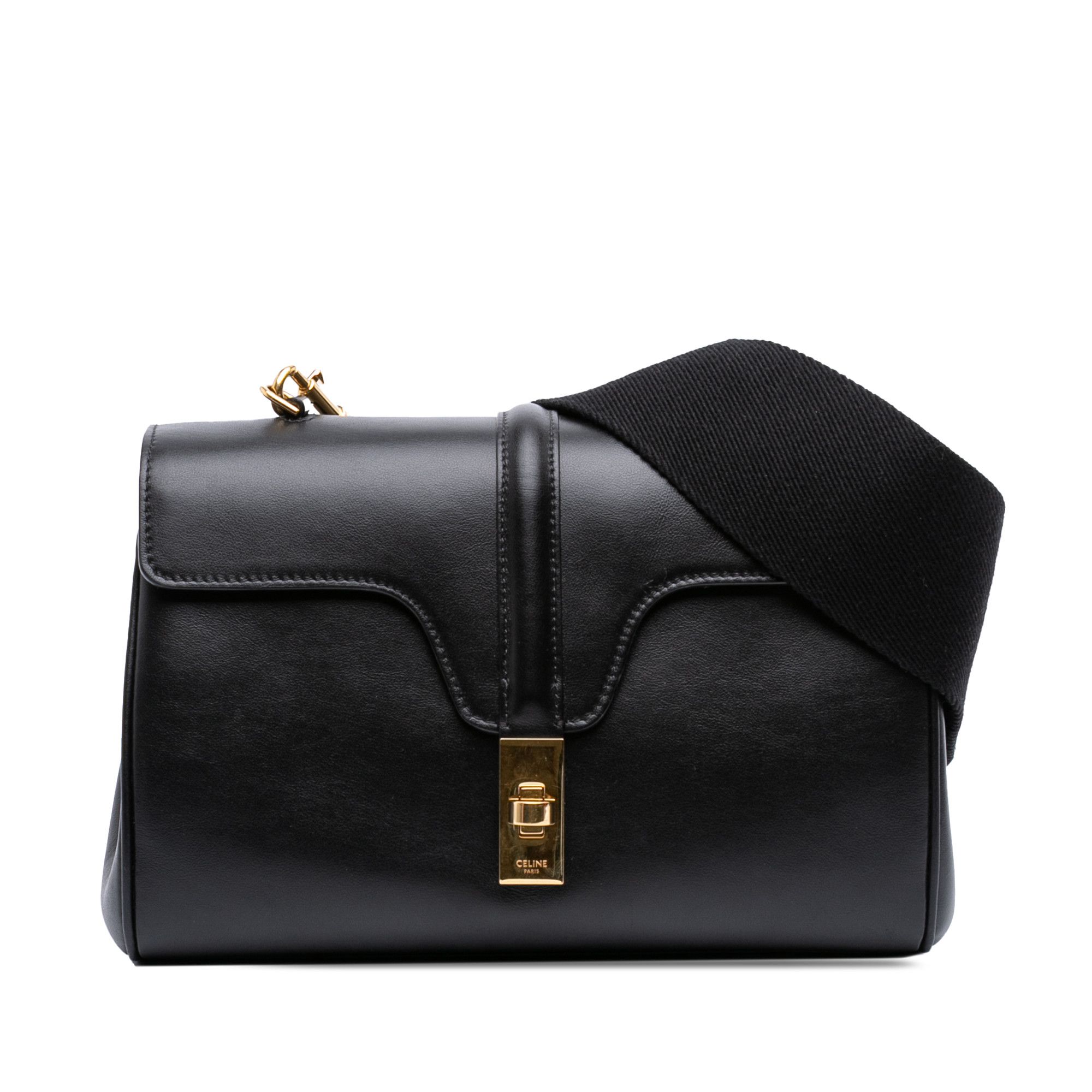 Celine Celine Teen Smooth Calfskin Soft 16 Crossbody Size ONE SIZE - 1 Thumbnail