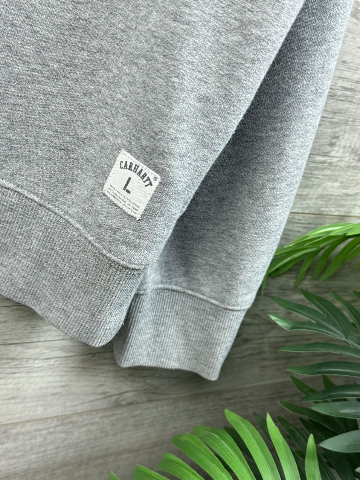 Carhartt Carhartt Holbrook Sweat Sweatshirt USA style size L Size US L / EU 52-54 / 3 - 7 Thumbnail