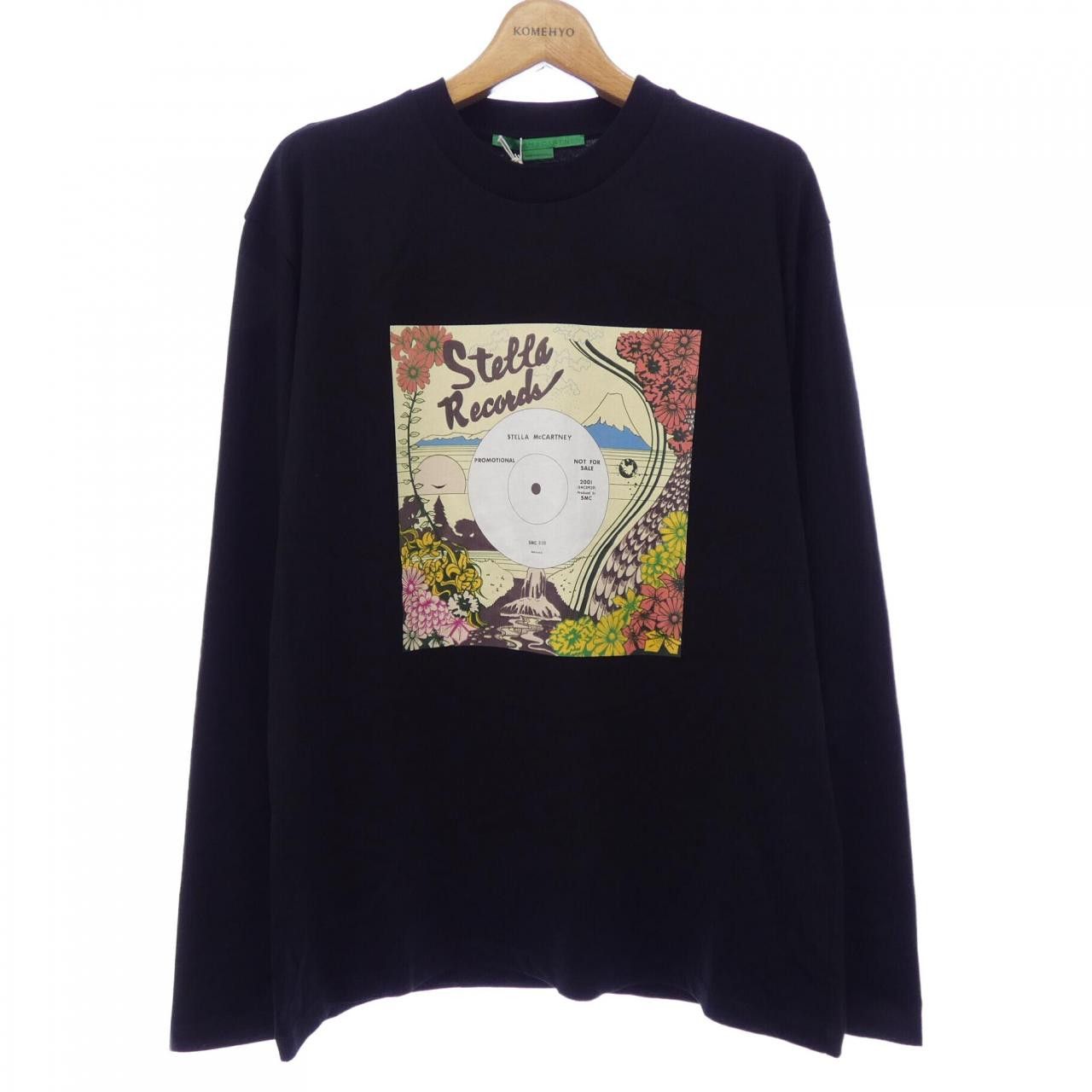 Stella McCartney Stella Mccartney Stella McCartney Record Long T-shirt Cotton T-Shirts DUTY FREE for USA Size ONE SIZE - 1 Thumbnail