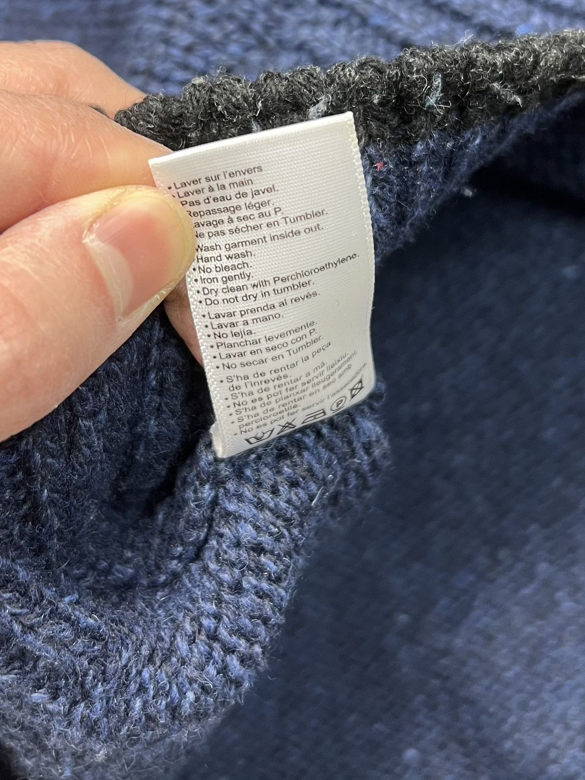 Lacoste Thick Sweater Sweter Lacoste zipped winter logo Size US XL / EU 56 / 4 - 5 Thumbnail