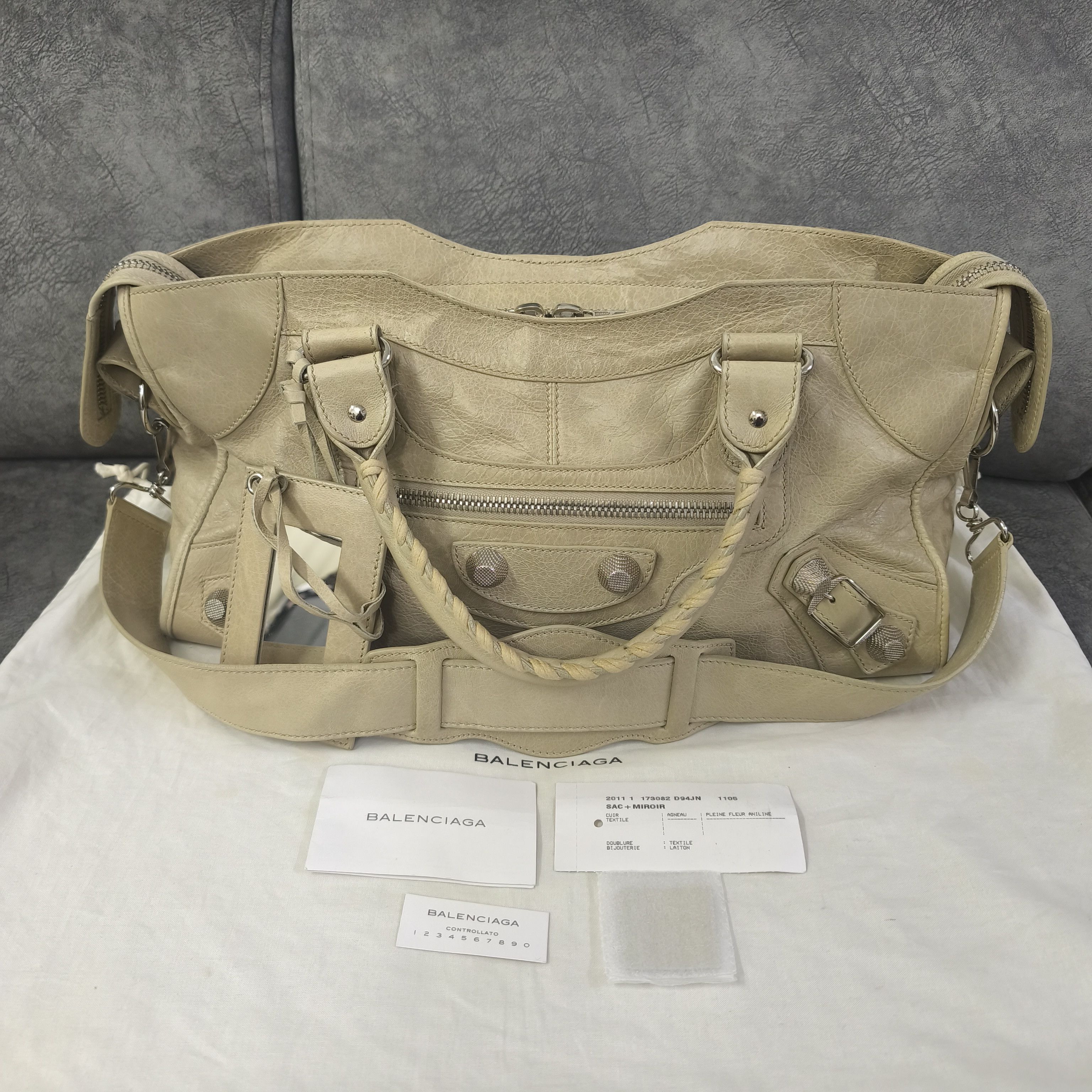 Balenciaga Balenciaga 2000s Part Time - Giant 21 Silver Hardware Size ONE SIZE - 2 Thumbnail