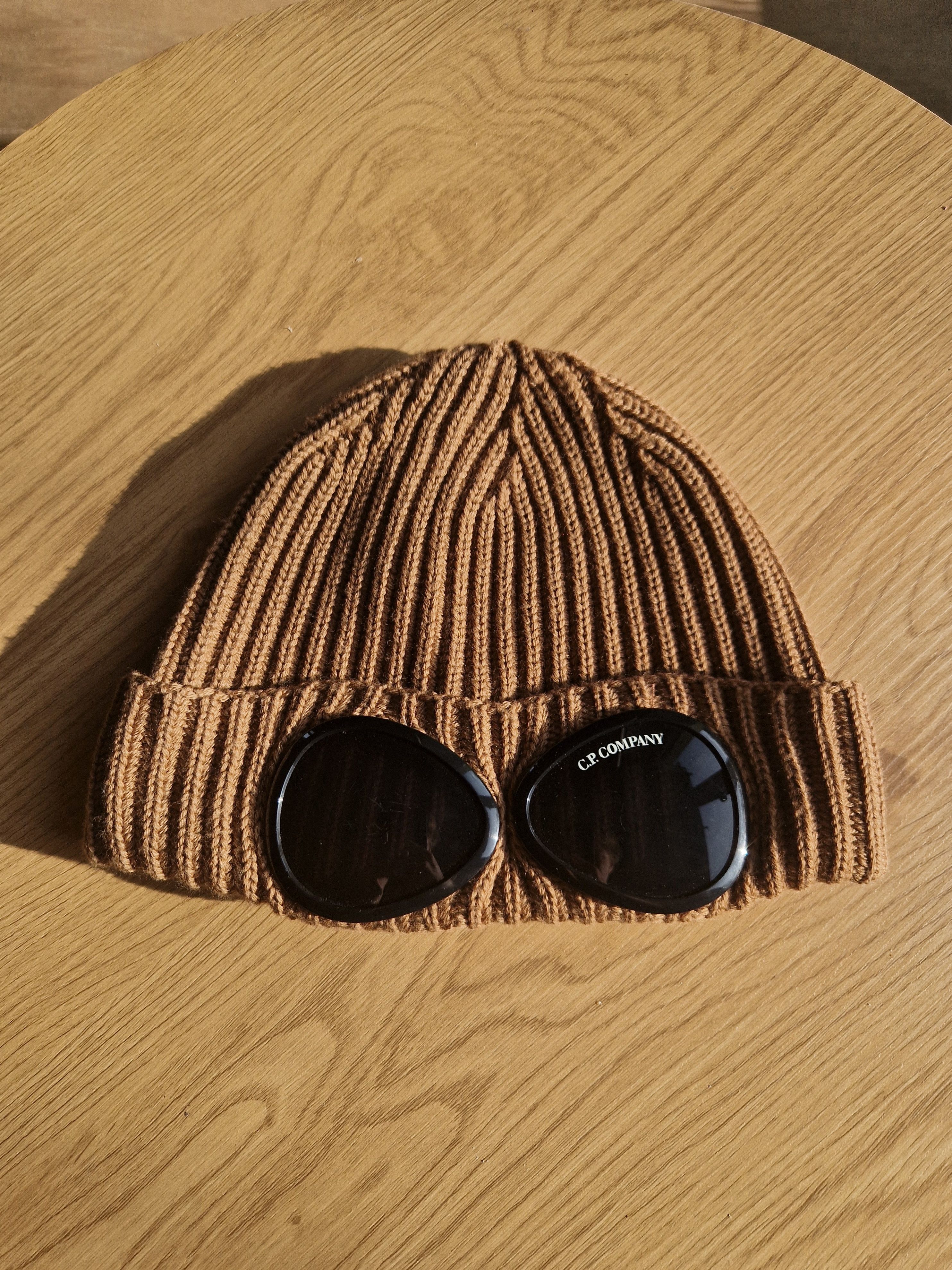 C.P. Company C.P. Company brown google beanie Size ONE SIZE - 1 Thumbnail