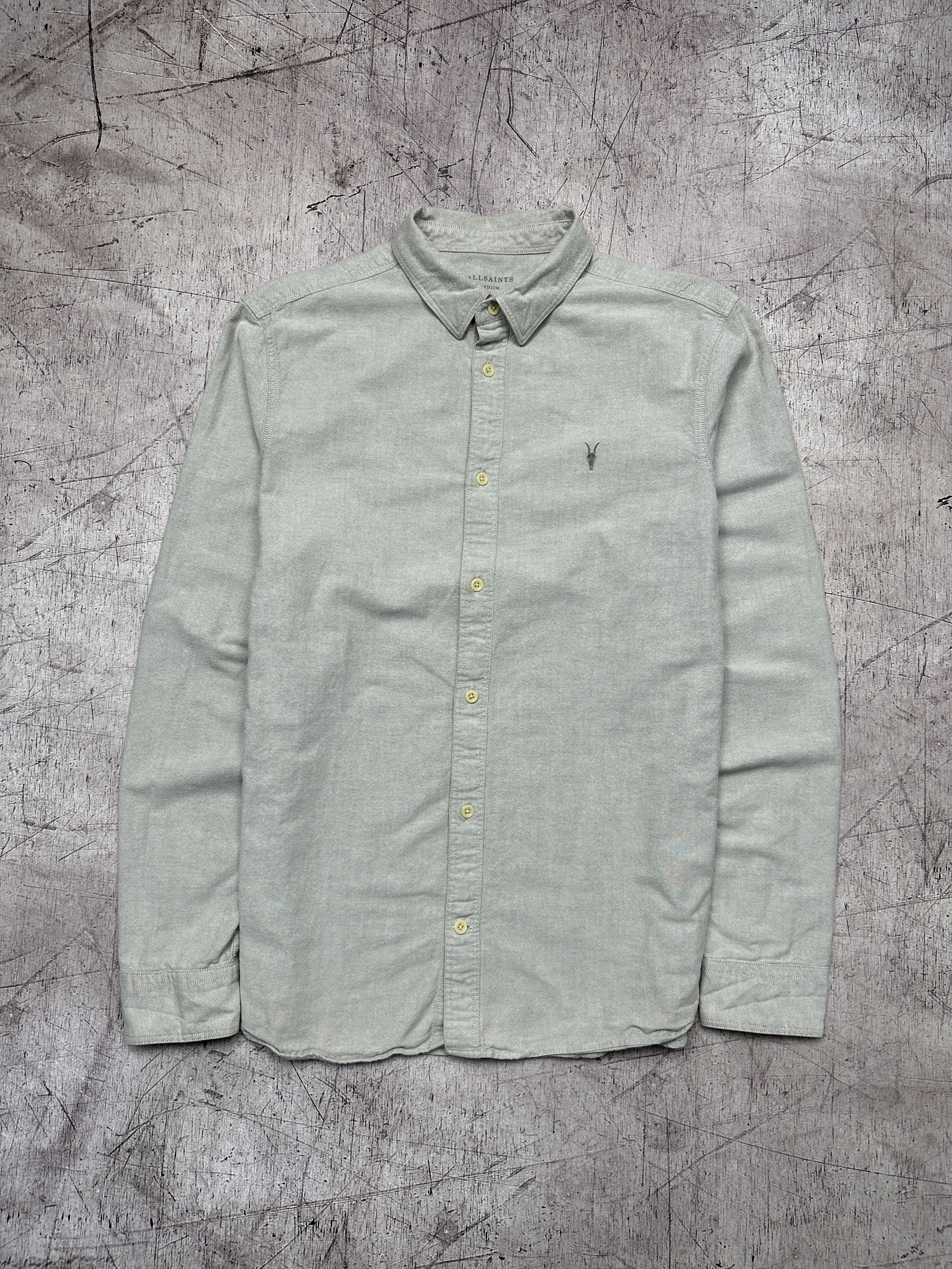 Allsaints Allsaints Vintage Mens Hungtingdon Long Sleeve Shirt Size US M / EU 48-50 / 2 - 1 Thumbnail