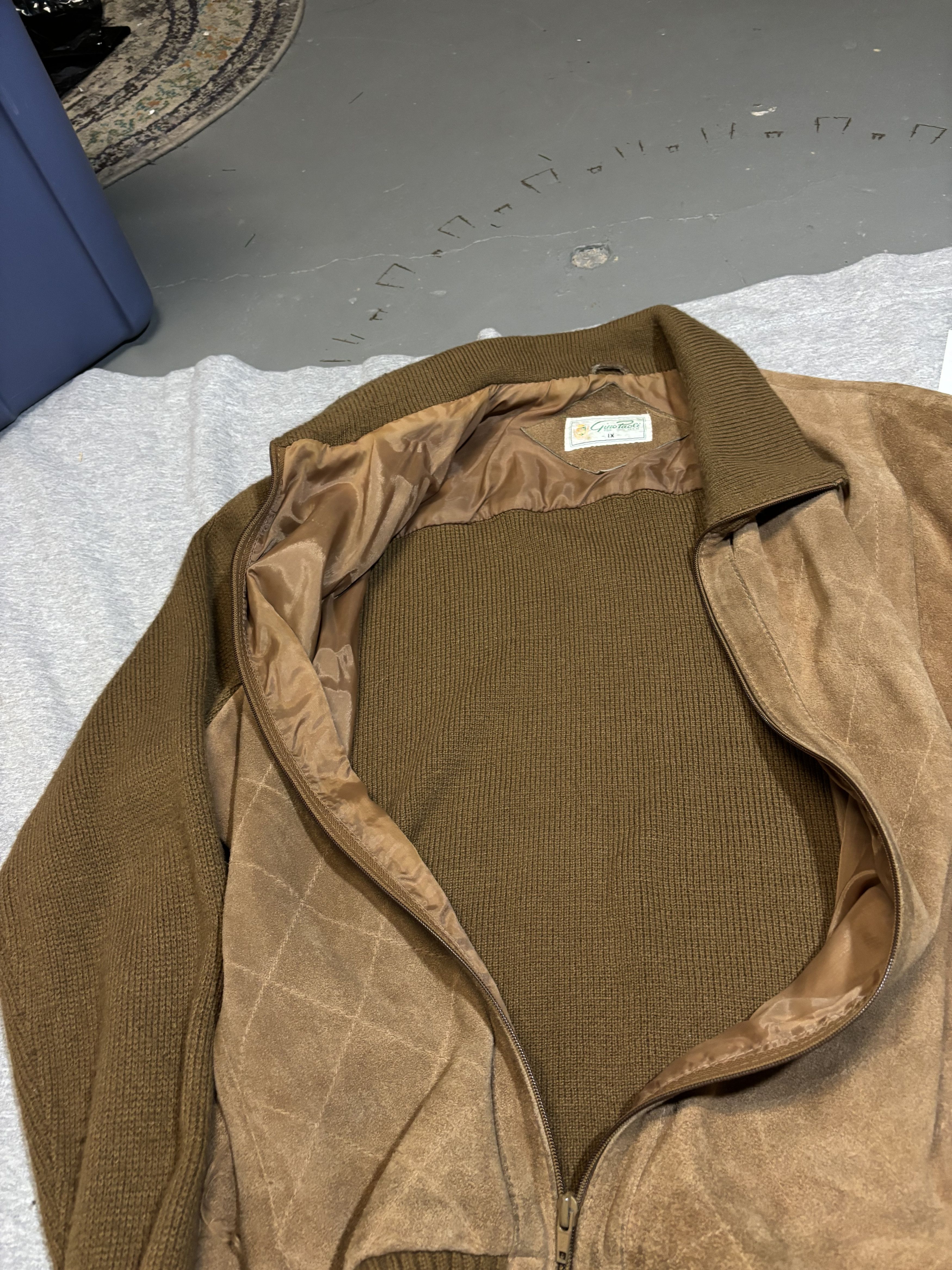 Other Gino Paoli 70s Suede Jacket Size US XL / EU 56 / 4 - 8 Thumbnail