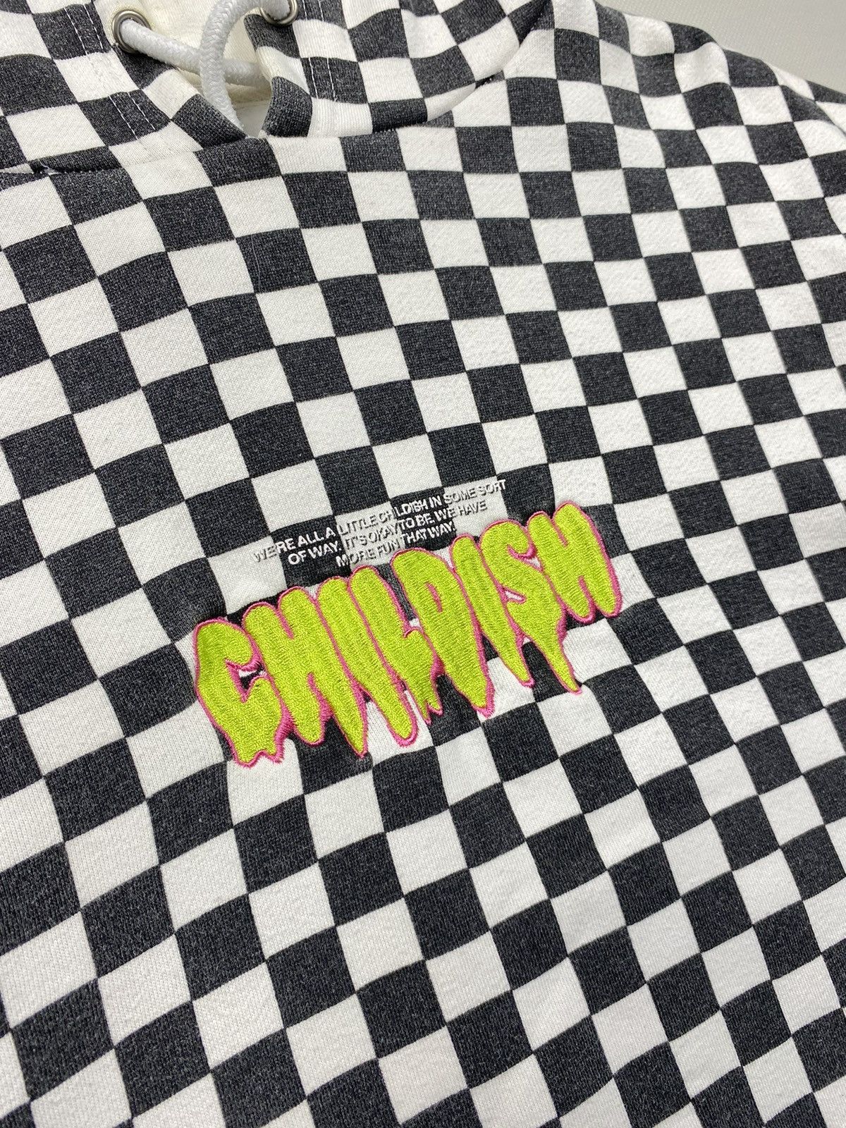 CHILDS Childish Checked Hoodie Size US M / EU 48-50 / 2 - 8 Thumbnail