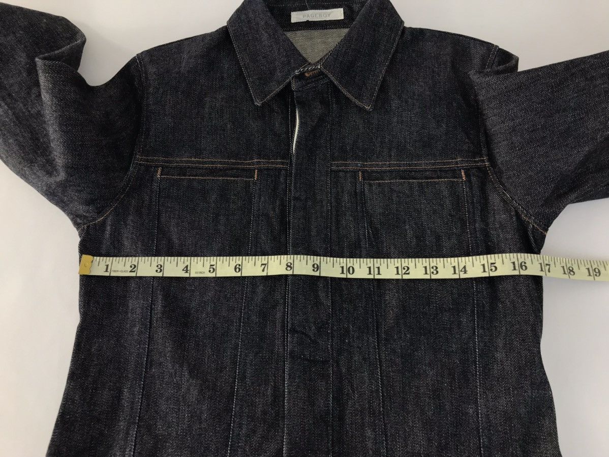 Japanese Brand × Vintage Vintage Unisex PageBoy Indigo Denim Jeans Jacket Style Size US S / EU 44-46 / 1 - 11 Thumbnail