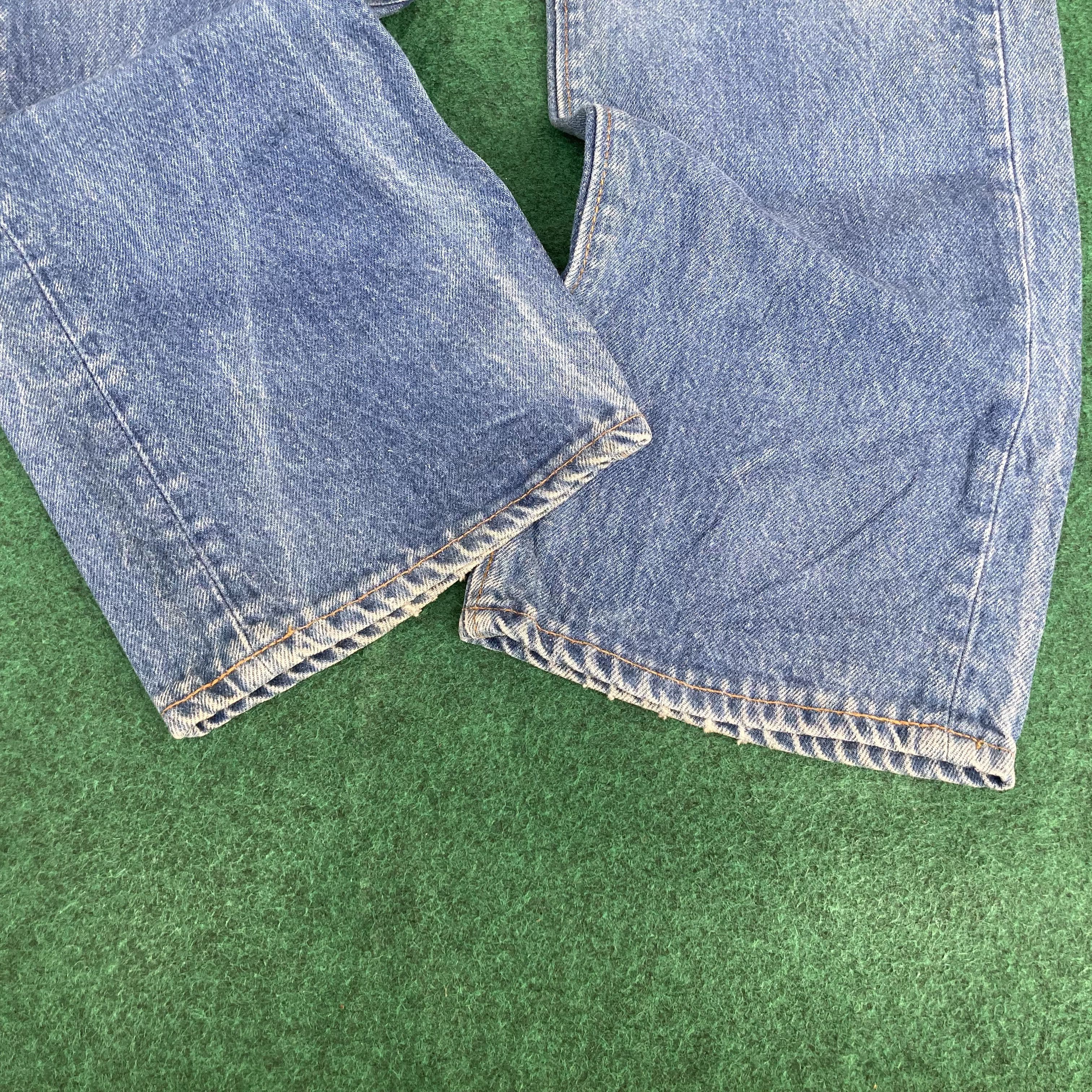 Levi's × Vintage Vtg Levis 501 Faded Blue 80s Jeans Size US 31 - 7 Thumbnail
