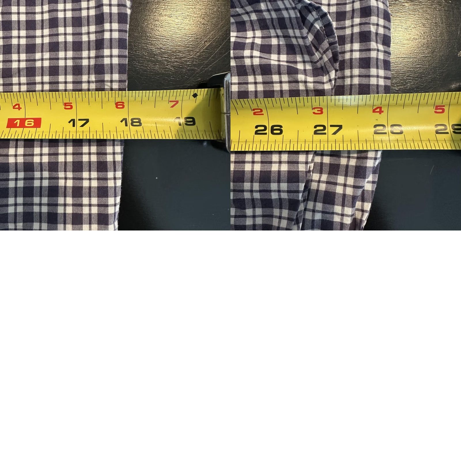 Vintage LL Bean Signature Shirt Mens Small Blue Gingham Plaid Button Down Long Sleeve Size US S / EU 44-46 / 1 - 8 Thumbnail