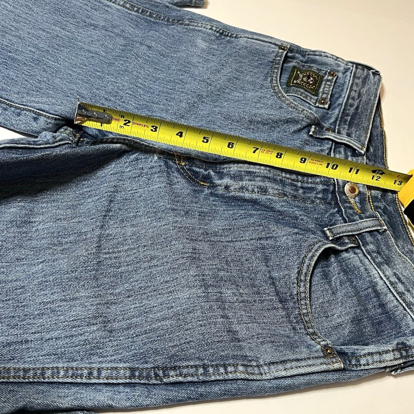 Vintage Cinch Jeans Mens Original Fit 30x38 Blue Denim Western Belt Loops 5-Pocket Medium Wash Slim Straight Vintage: No Mens Size US 30 / EU 46 - 4 Thumbnail