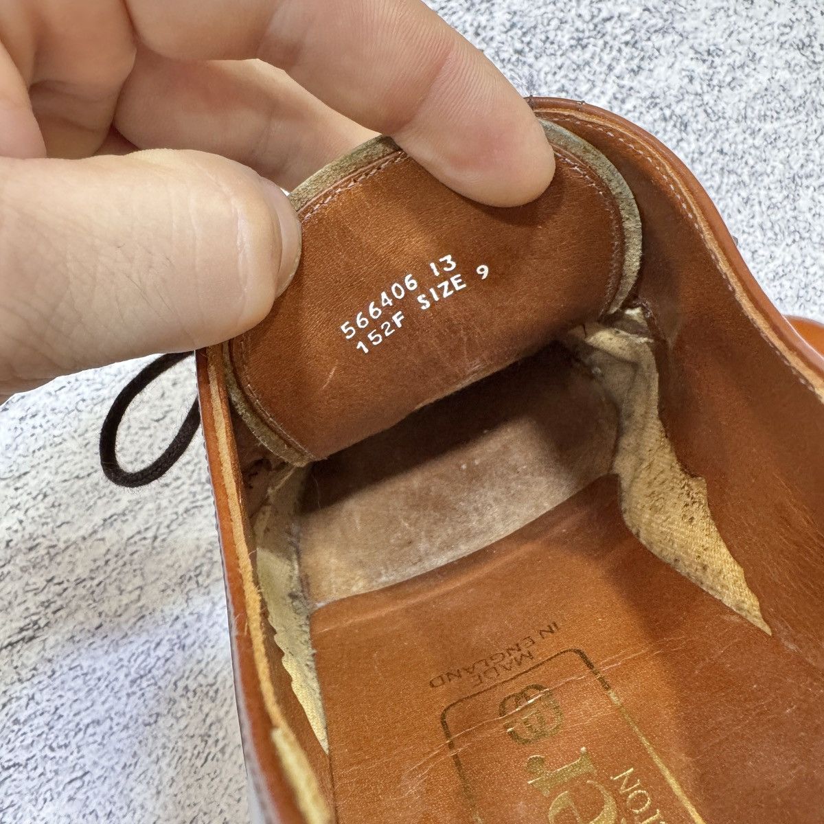 Barker Barker Vintage Handmade Derby Brogues US10 UK9 EU43 28cm Size US 10 / EU 43 - 15 Thumbnail