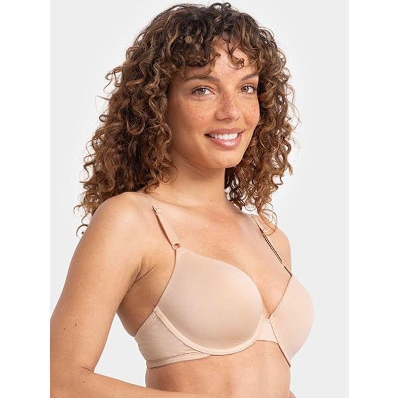 Fruit Of The Loom New 3-Pack Fruit of the Loom Womens 36C Cotton T-Shirt Bras Size ONE SIZE - 3 Thumbnail