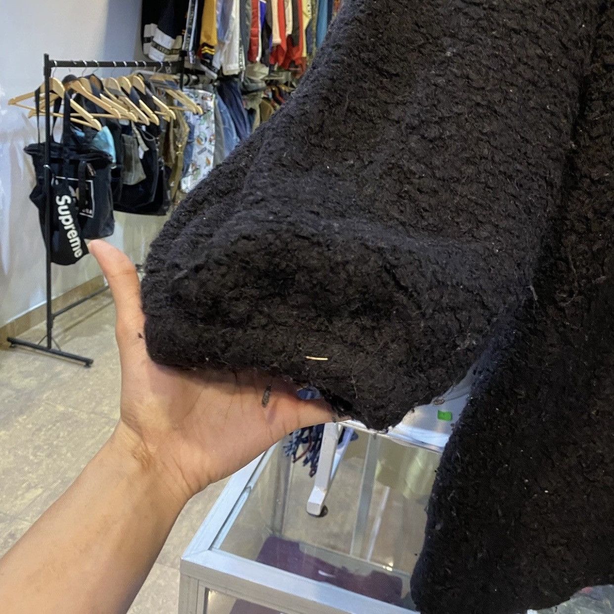 Tsumori Chisato Black Tsumori Chisato Wool Reversible Long Coat Jacket Size US M / EU 48-50 / 2 - 9 Thumbnail