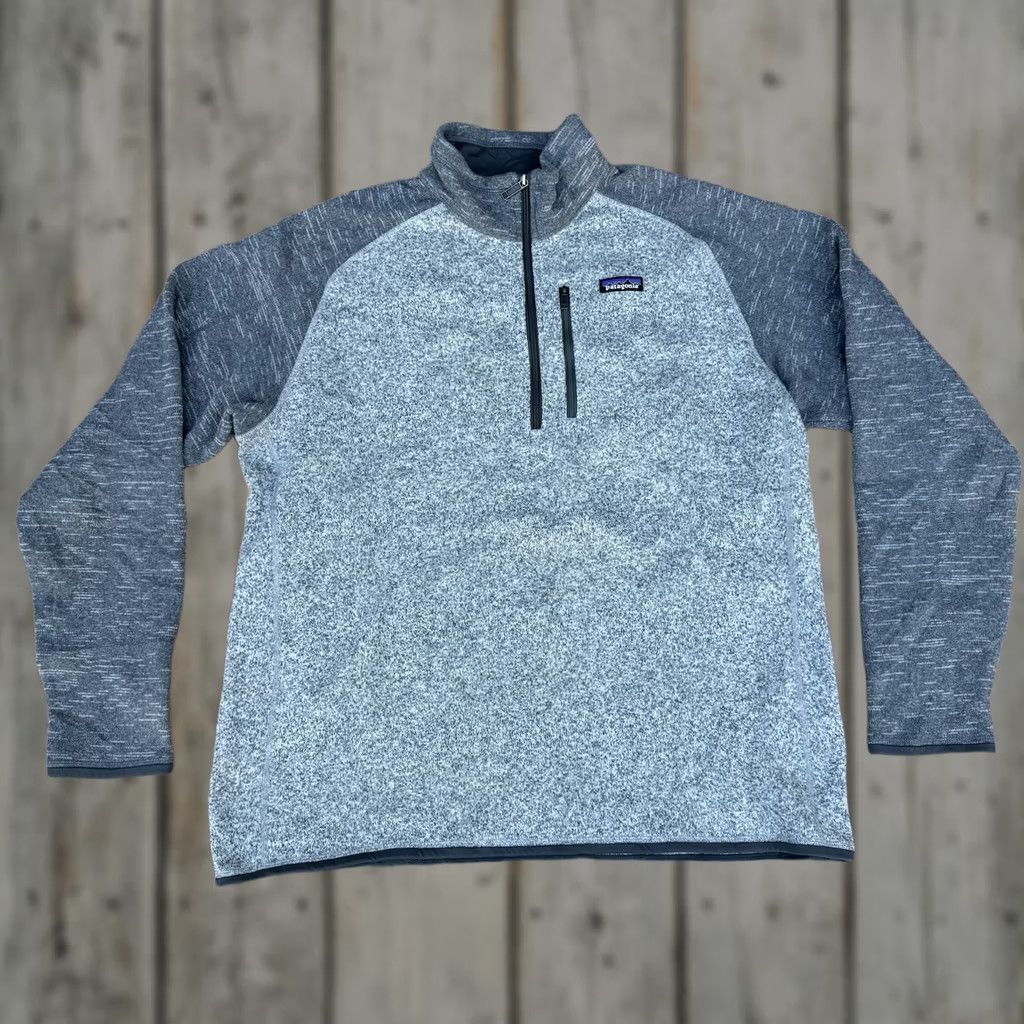 Patagonia Patagonia Better Sweater 1/4 Zip Jacket Mens Size 2XL Grey Nickel Forge Size US XXL / EU 58 / 5 - 1 Thumbnail