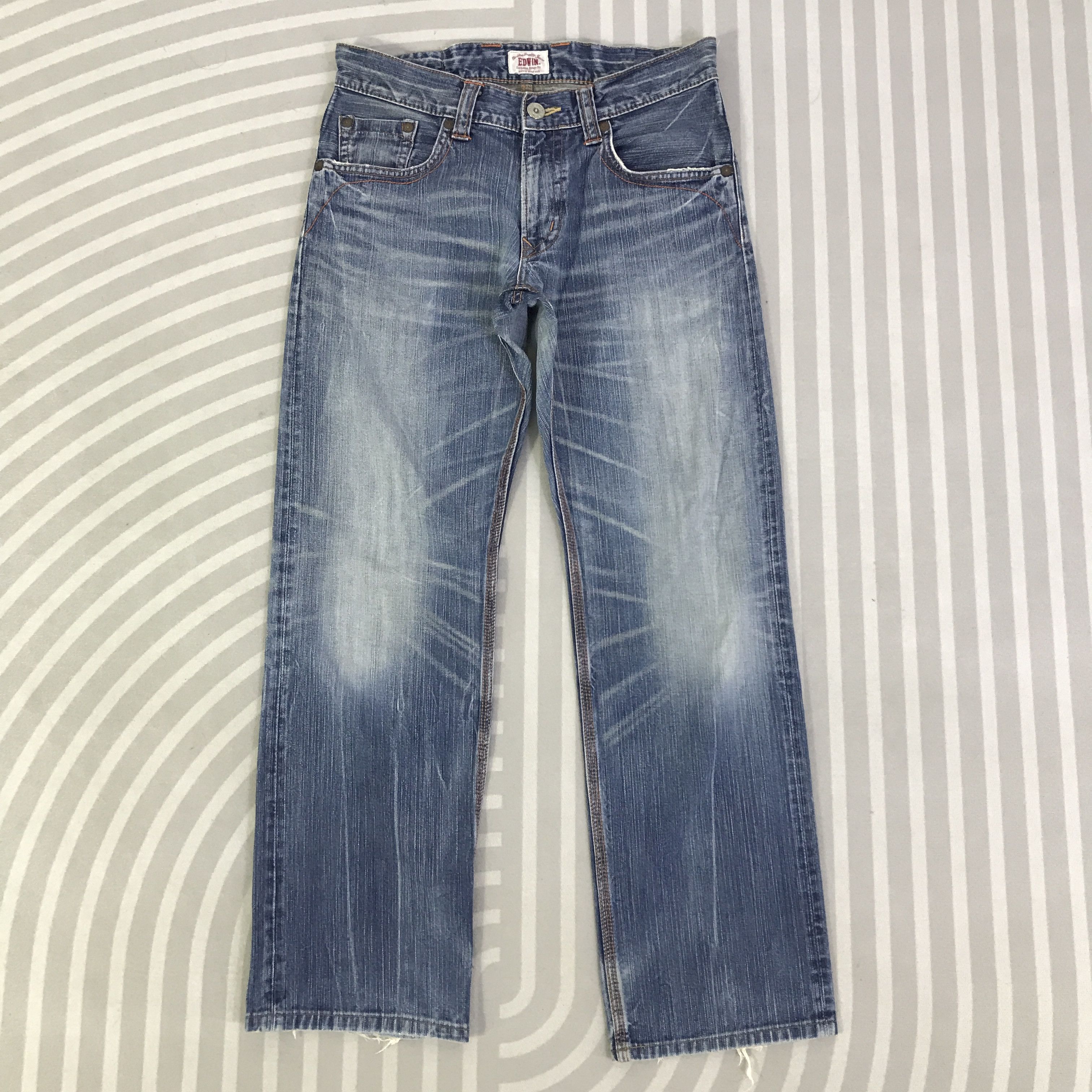 Edwin Vintage Edwin Japan denim Jeans K74B20 Size US 32 / EU 48 - 1 Thumbnail
