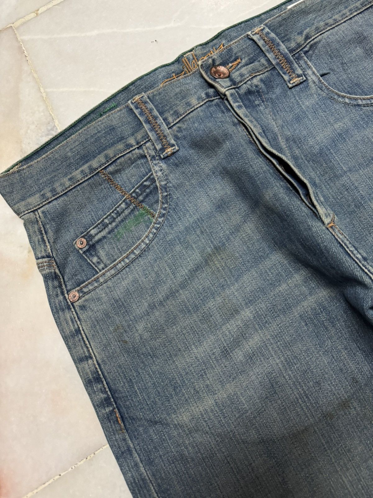 Billabong 💥FLARED💥VINTAGE BILLABONG RUSTY MUD-WASHED CLASSIC BOOTCUT Size US 32 / EU 48 - 5 Thumbnail