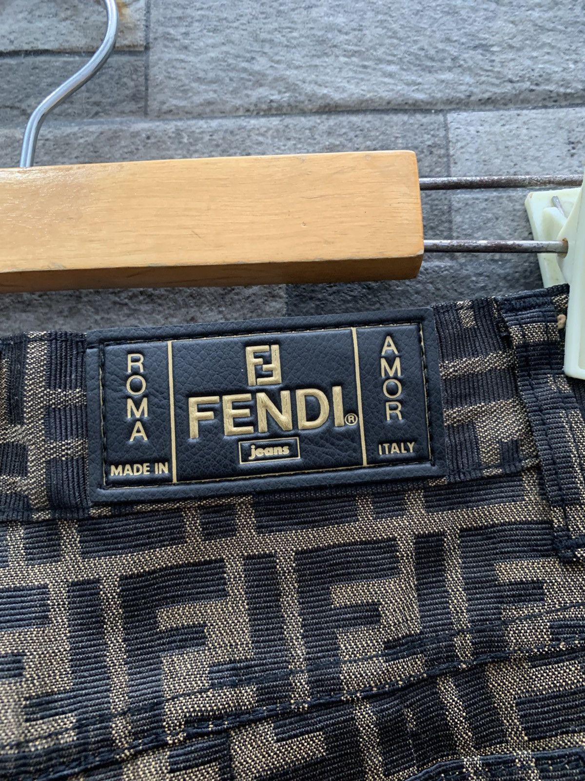 Fendi Vintage Fendi Monogram Pants Size US 29 - 5 Thumbnail