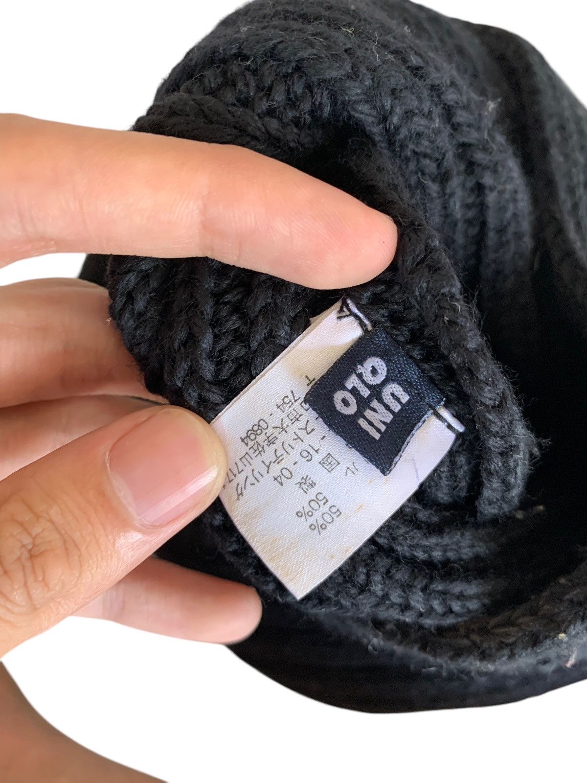 Vintage Knitted Uniqlo Hippies Winter Sessions Long Hats