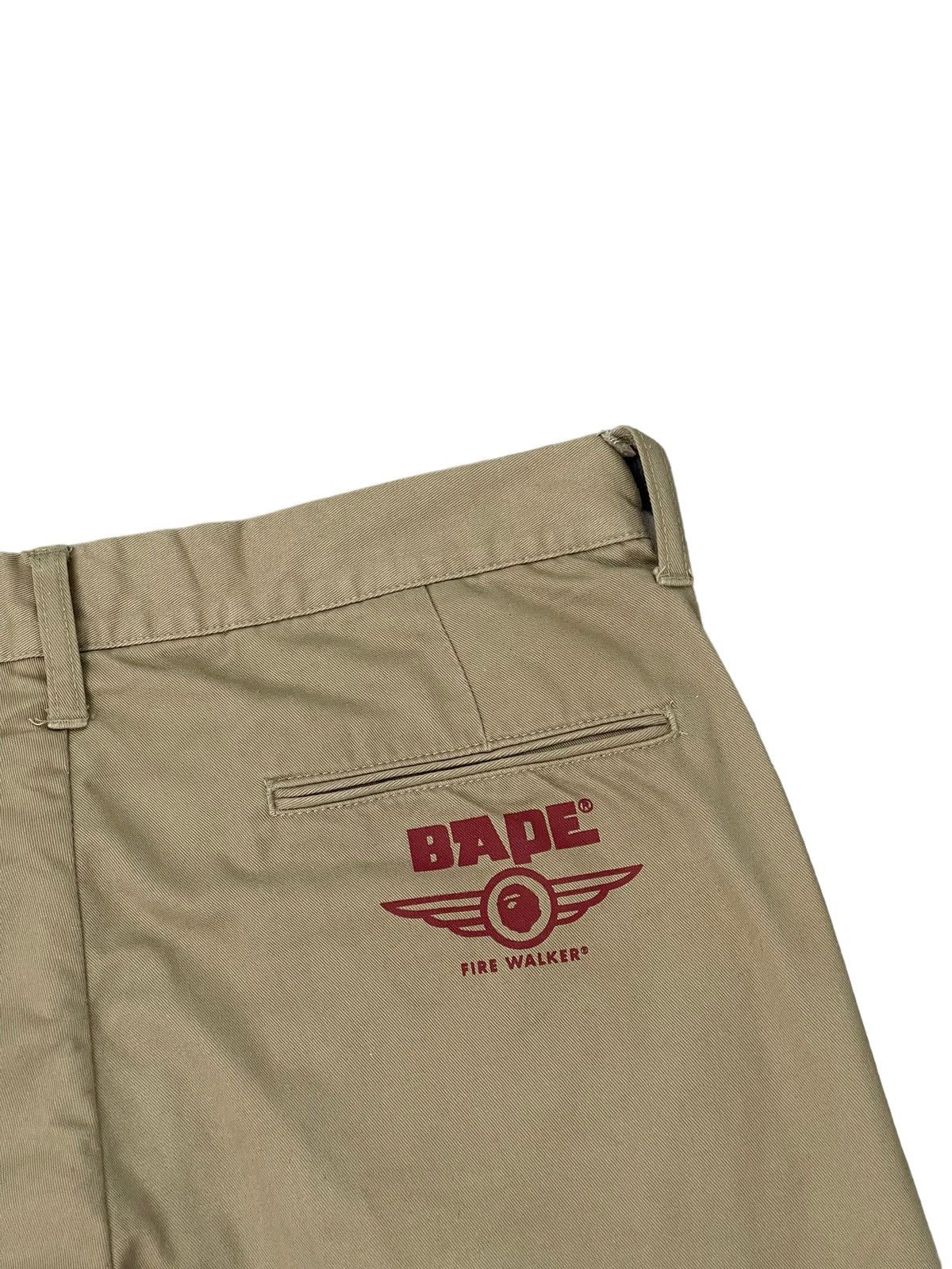 Bape Bape Nigo Era Khaki Pant Fire Walker Regular Straight 7🟦7 Size US 32 / EU 48 - 19 Thumbnail
