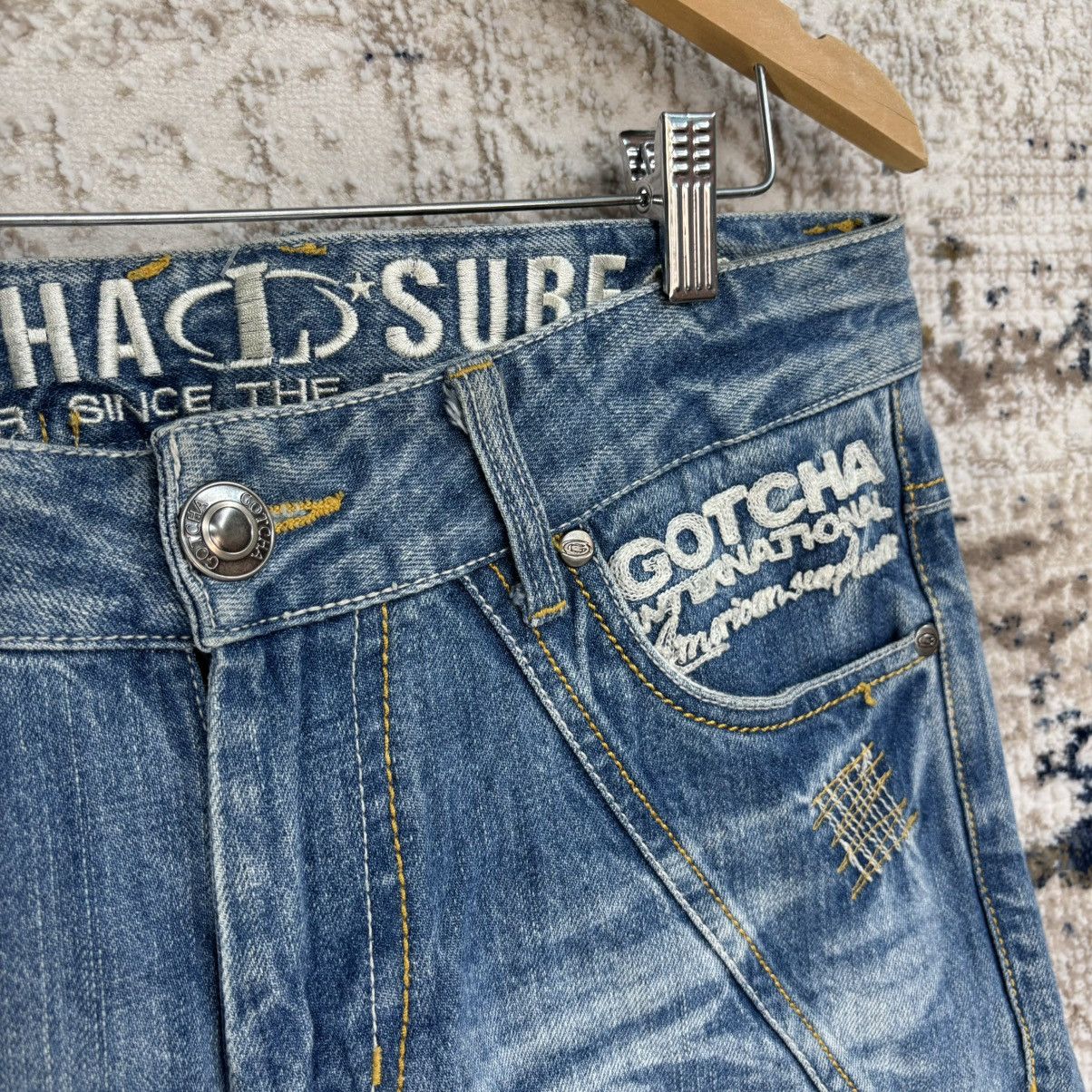 Gotcha × Vintage Vintage Gotcha Surf Embroidered Denim Jeans Size US 32 / EU 48 - 5 Thumbnail
