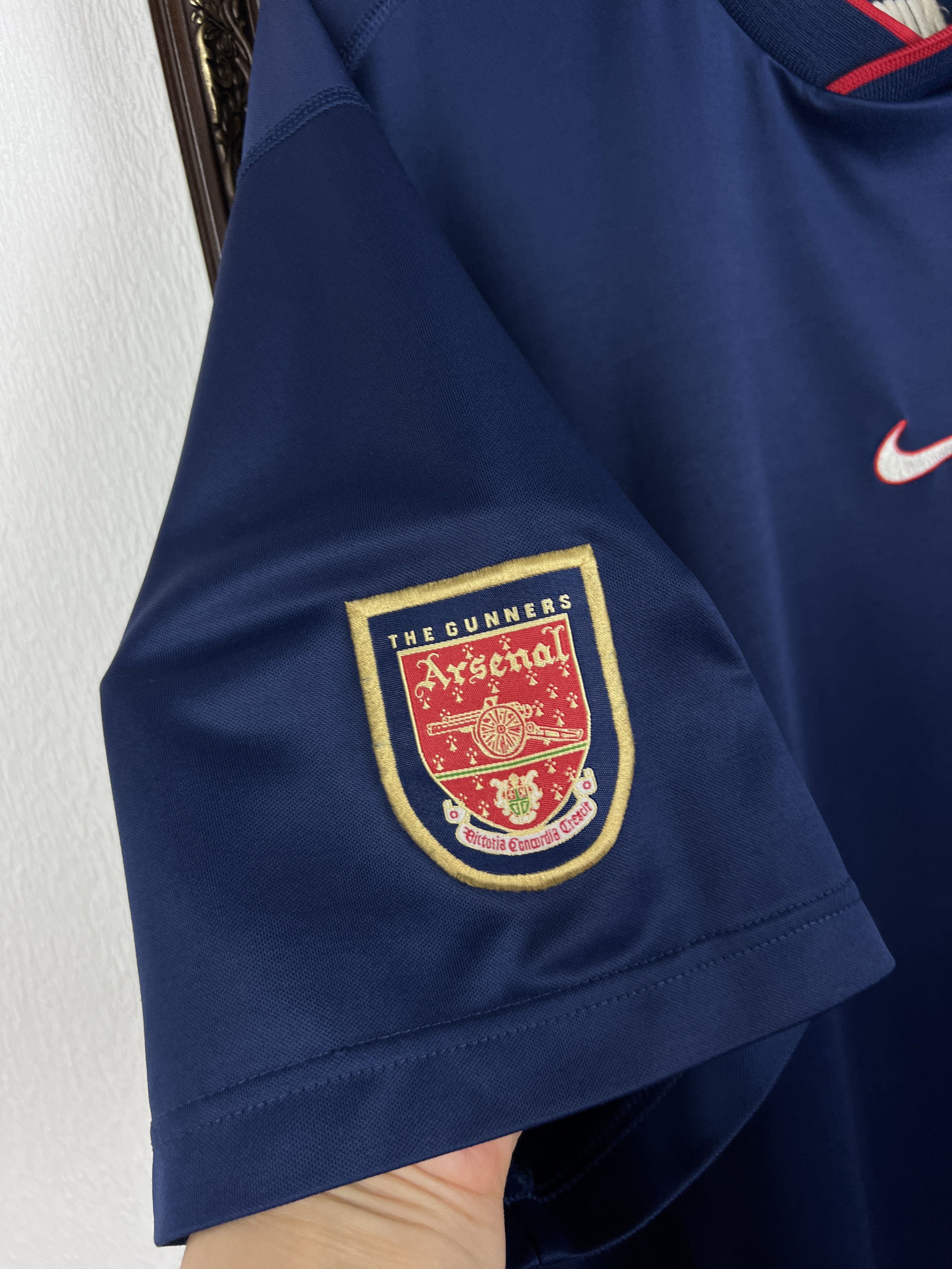Nike Vintage Arsenal Football Train Shirt Soccer Jersey Trikot Size US XXL / EU 58 / 5 - 3 Thumbnail
