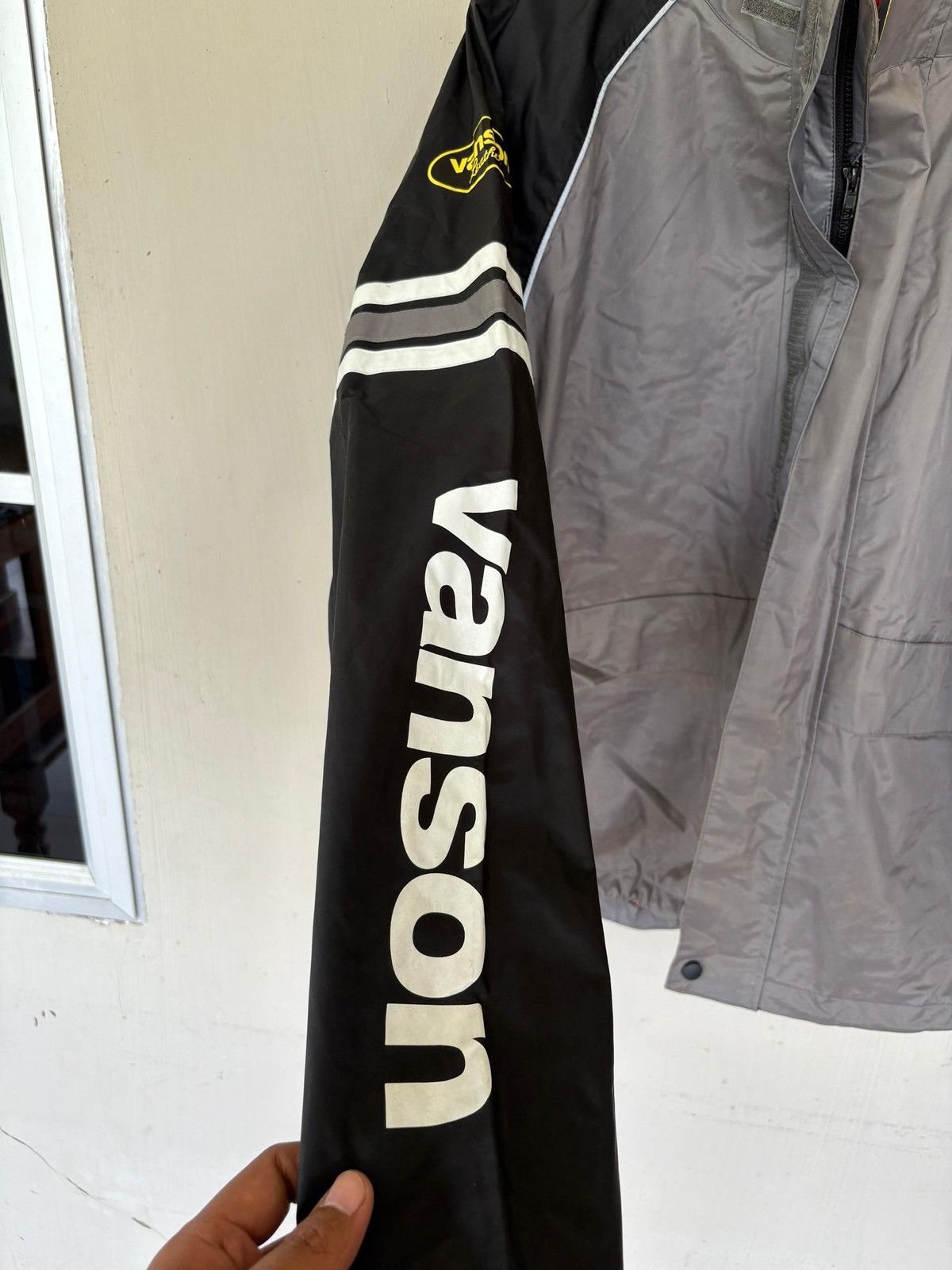 Vanson Leathers VTG Vanson Leather Waterproff Rain Jacket Moto Racer 1 Star Size US L / EU 52-54 / 3 - 17 Thumbnail
