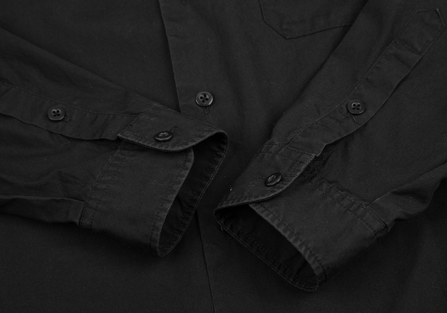 Yohji Yamamoto Yohji Yamamoto COSTUME D' HOMME Cotton Broad Basic Shirt Size US M / EU 48-50 / 2 - 3 Thumbnail