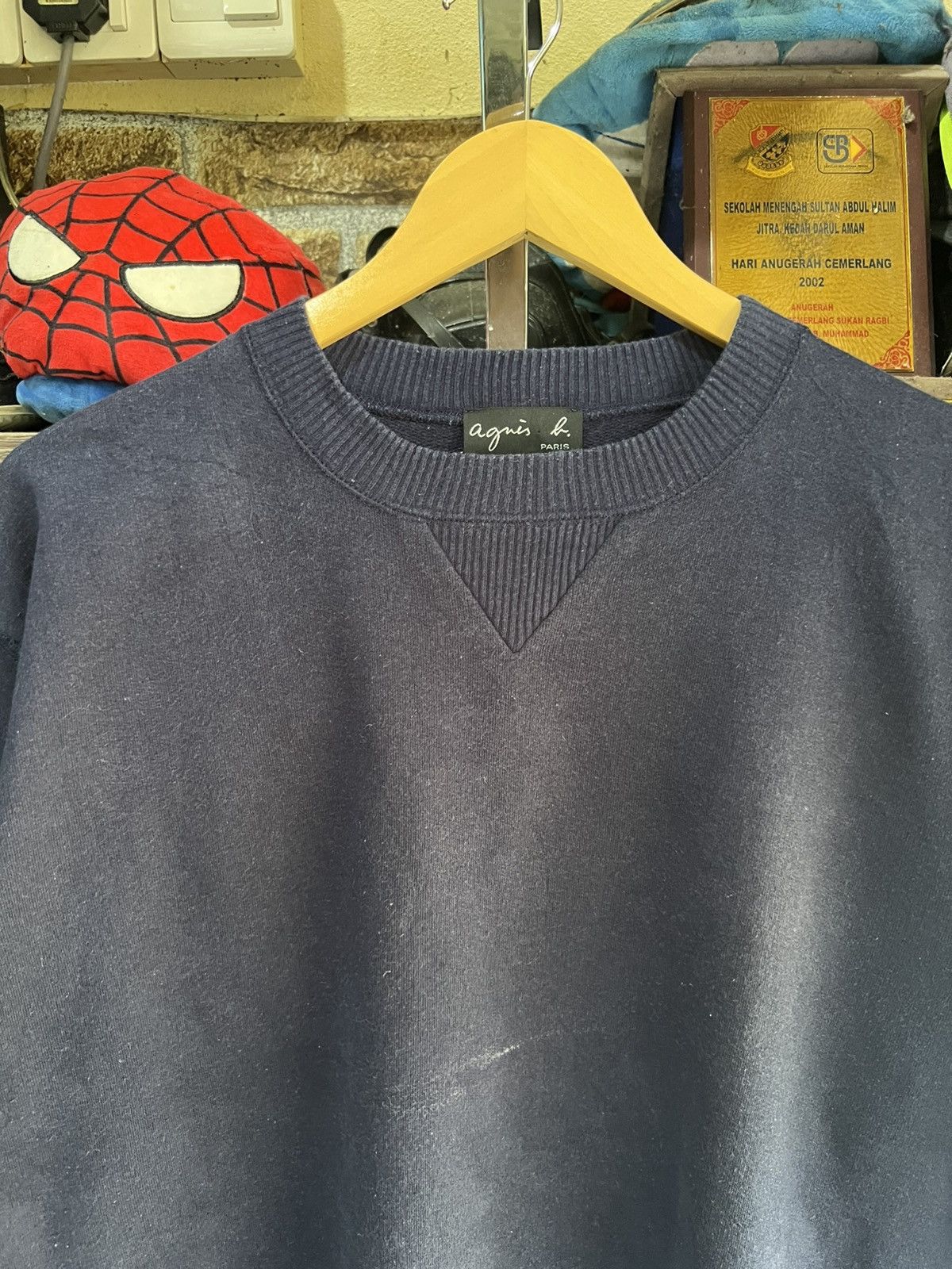 agnes b. 🔥Vintage Agnes B. Crewneck Sweatshirt Size US M / EU 48-50 / 2 - 4 Thumbnail