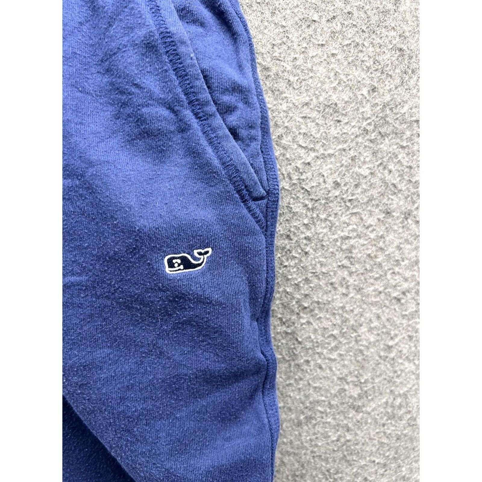 Vineyard Vines Vineyard Vines Sweatpants Mens M Blue Fleece Joggers Elastic Waist Lounge Pants Casual Activewear Size US 31 - 7 Thumbnail