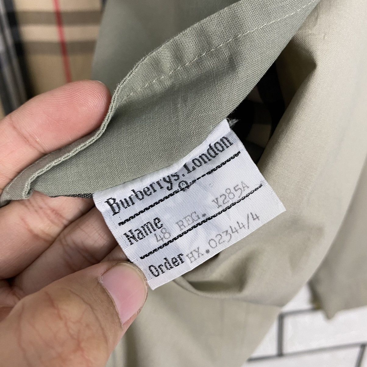 Burberry 🔥VINTAGE BOMBER JACKET BURBERRYS MADE IN ENGLAND NOVA CHECK Size US M / EU 48-50 / 2 - 21 Thumbnail