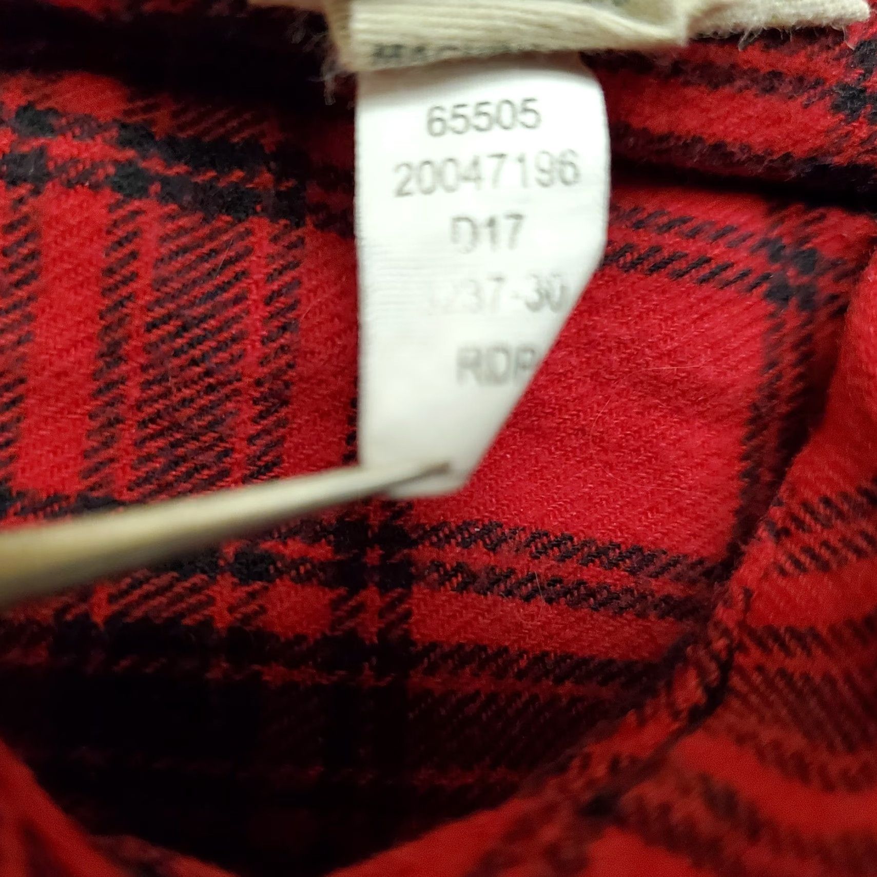 Vintage Duluth Trading Shirt Womens S Red Plaid Flannel Outdoors Casual Button Up Size S / US 4 / IT 40 - 7 Thumbnail