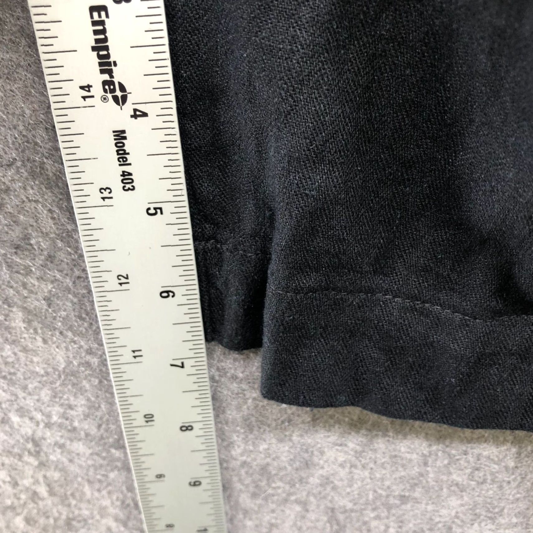 Old Navy VINTAGE Old Navy Pleated Linen Blend Shorts Womens 8 Black Trouser Short Size 30" / US 8 / IT 44 - 7 Thumbnail