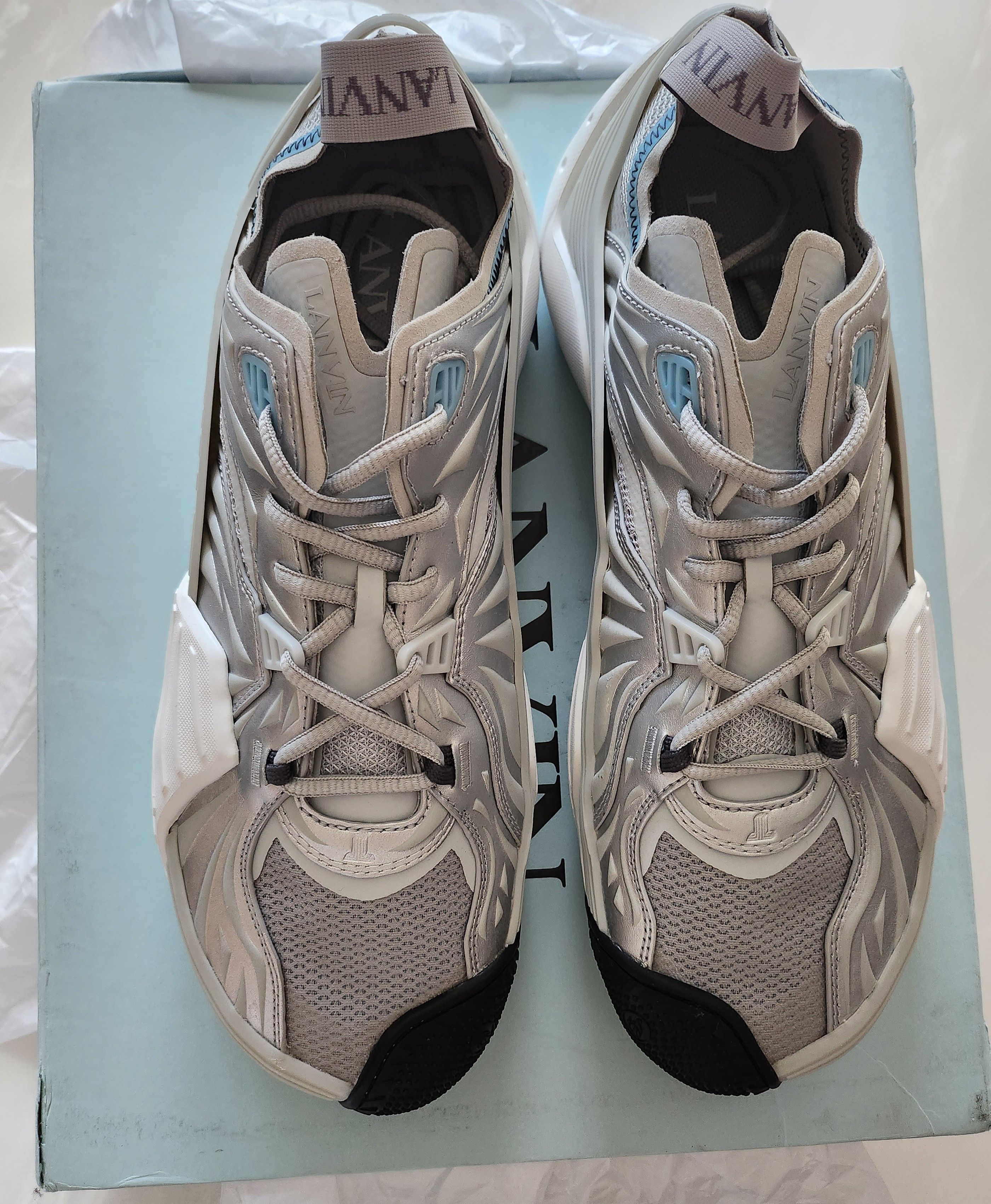 Lanvin Lanvin Flash Mesh Sneakers Size US 12 / EU 45 - 3 Thumbnail
