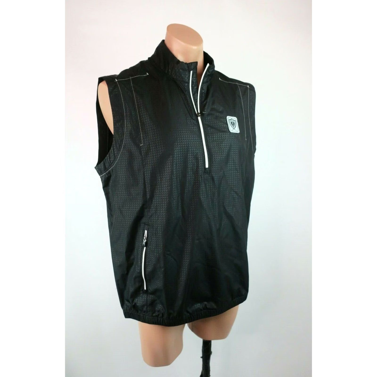 Adidas adidas San Diego Police SD PD SWAT Golf Vest Black Windbreaker COPS sz M Mens Vest Size US M / EU 48-50 / 2 - 5 Thumbnail