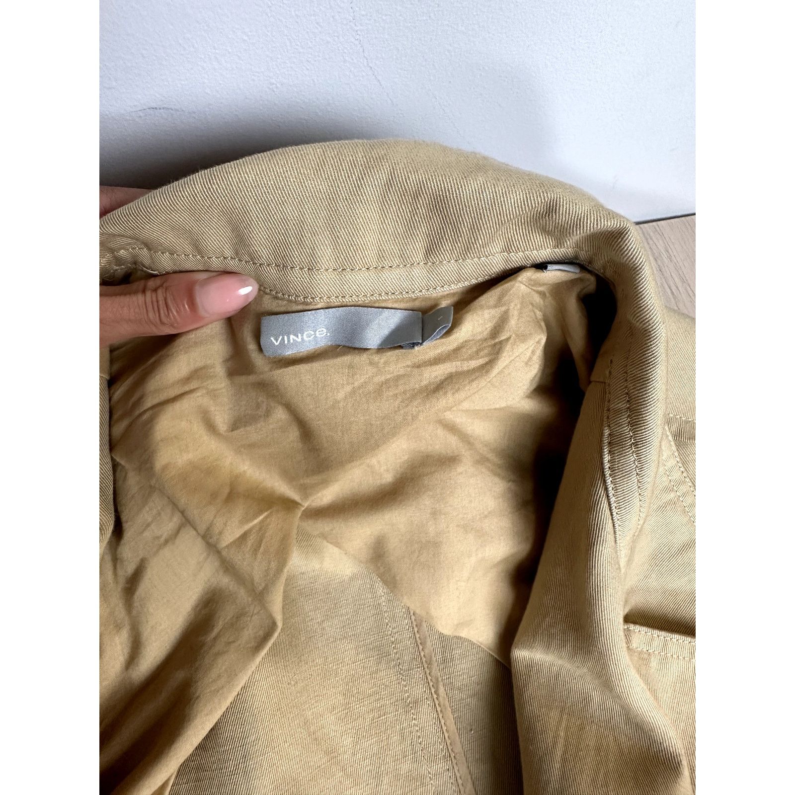 Vince Rare Vince Overcoat with Drawstring Belt - Size S Size S / US 4 / IT 40 - 10 Thumbnail