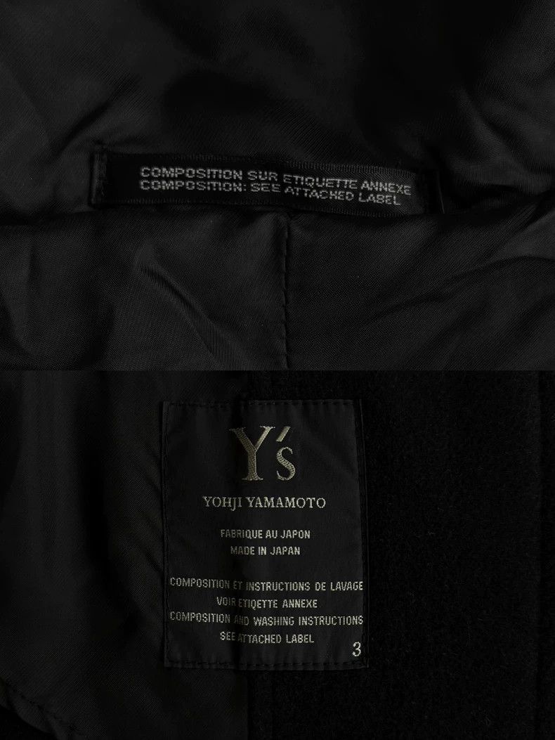 Yohji Yamamoto Yohji Yamamoto Yohji Yamamoto Wool Long Coat with Hood Size US M / EU 48-50 / 2 - 7 Thumbnail