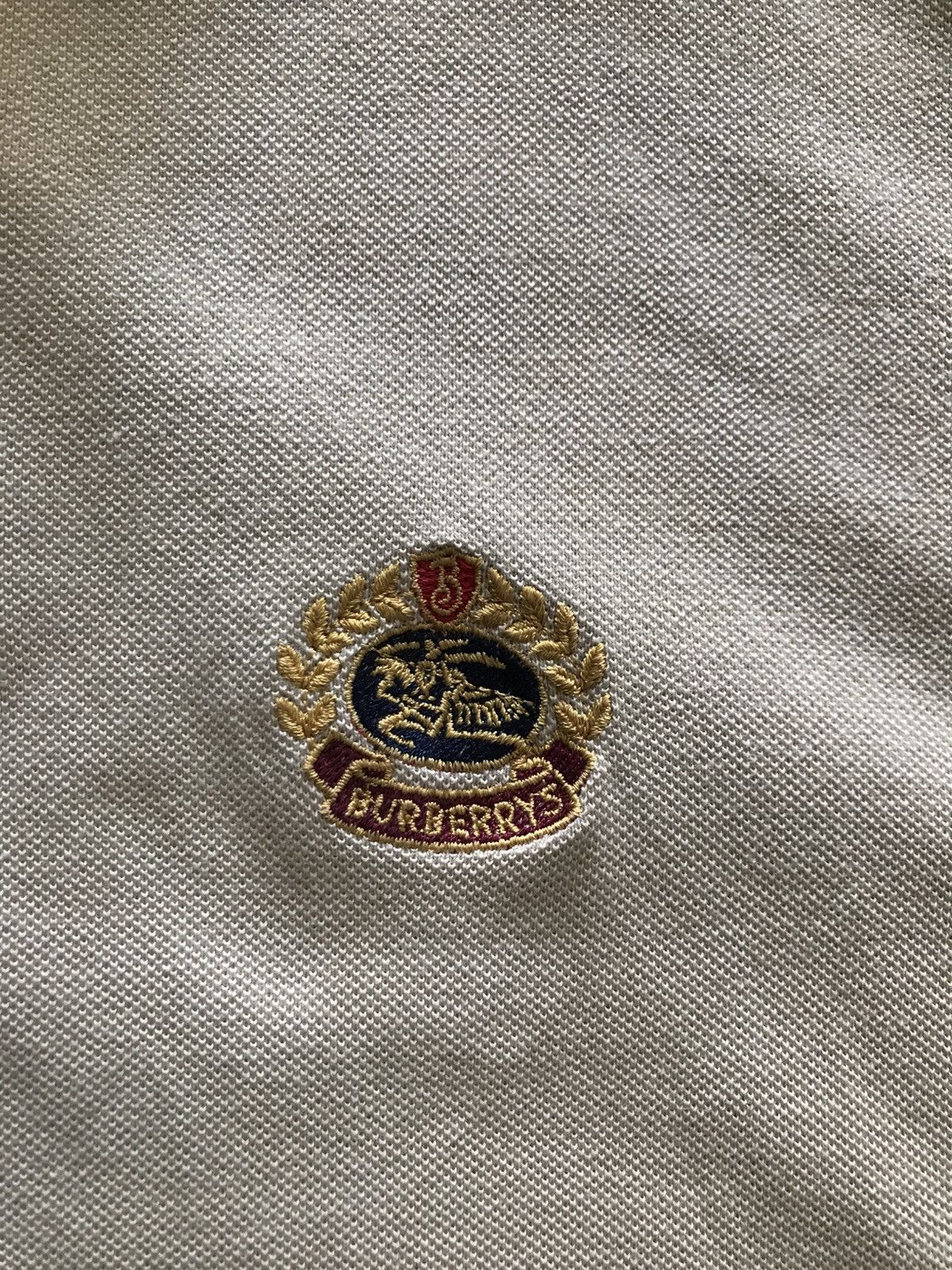 Burberry Vtg Burberrys Of London Long Sleeve Polo Shirt Size US M / EU 48-50 / 2 - 4 Thumbnail