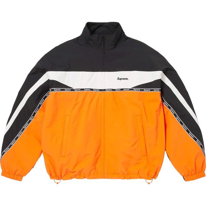 Supreme Supreme Logo Taping Track Jacket Size US L / EU 52-54 / 3 - 1 Thumbnail