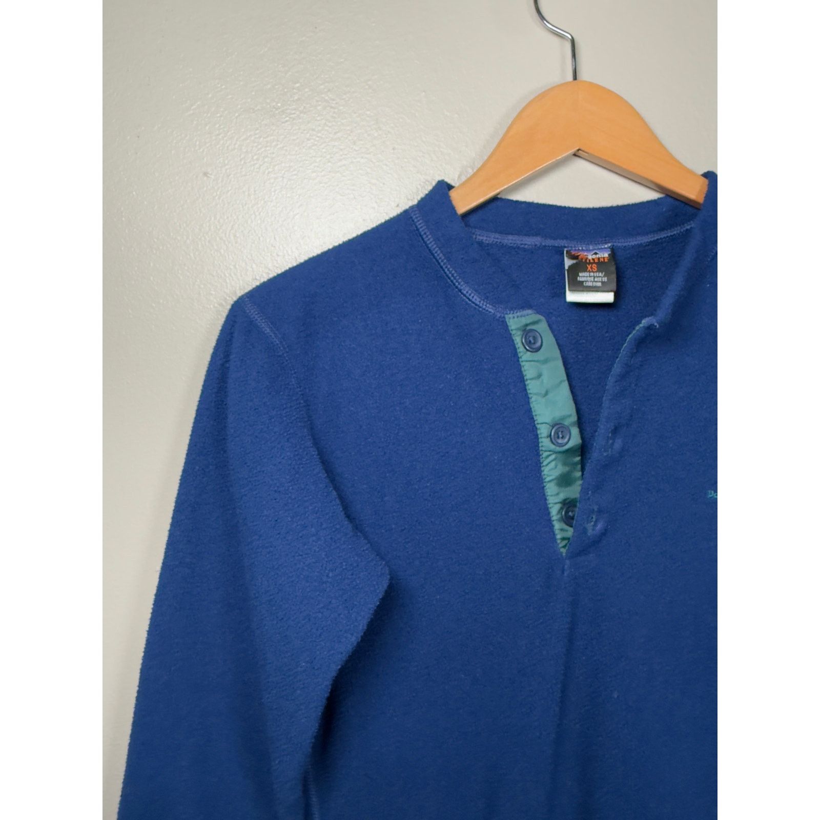 Patagonia Vintage Patagonia Capilene 1/4 Fleece Top XS Made in USA Size US XS / EU 42 / 0 - 7 Thumbnail