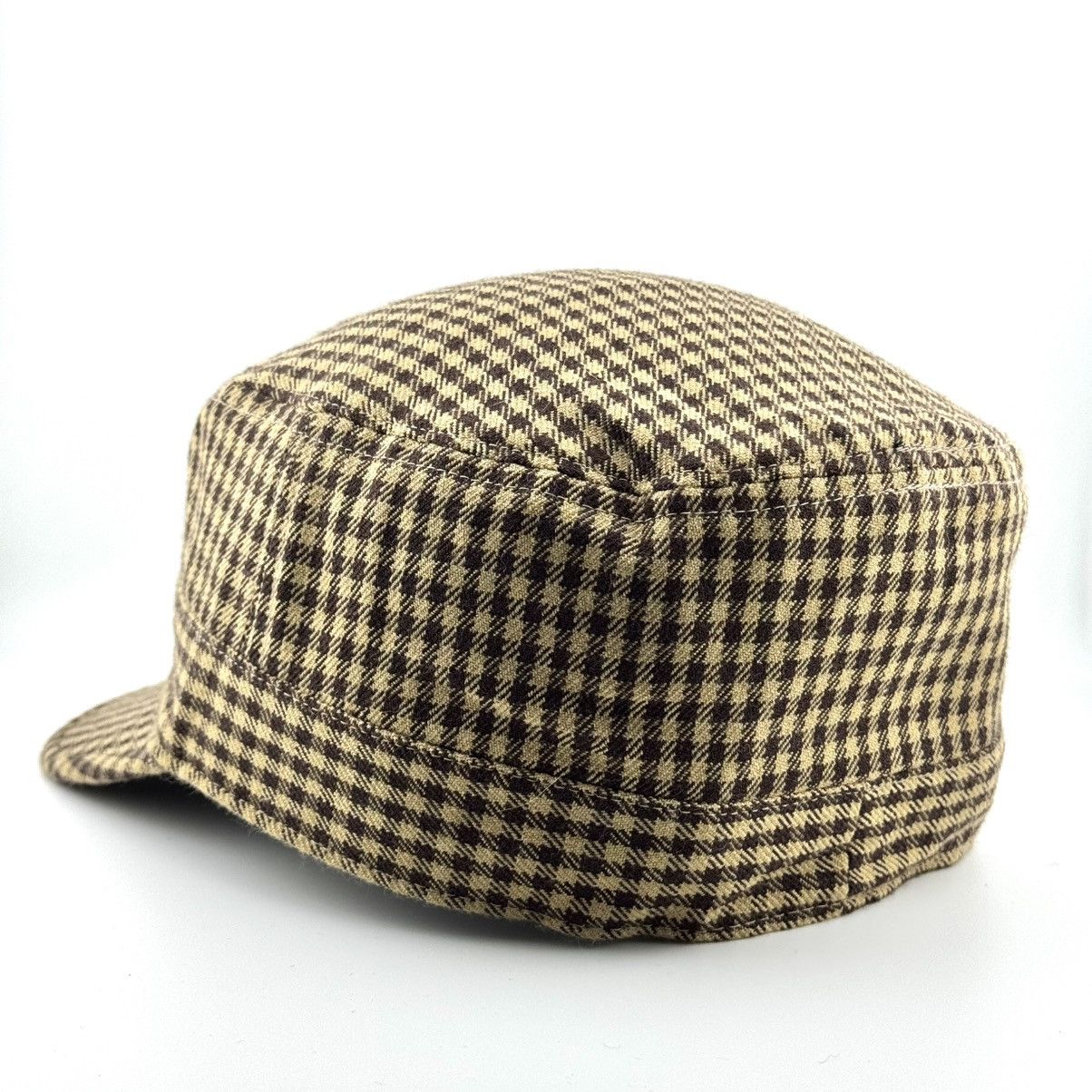 CA4LA Vintage Y2K CA4LA Checkered Wool Cap - Japanese Brand Size ONE SIZE - 4 Thumbnail