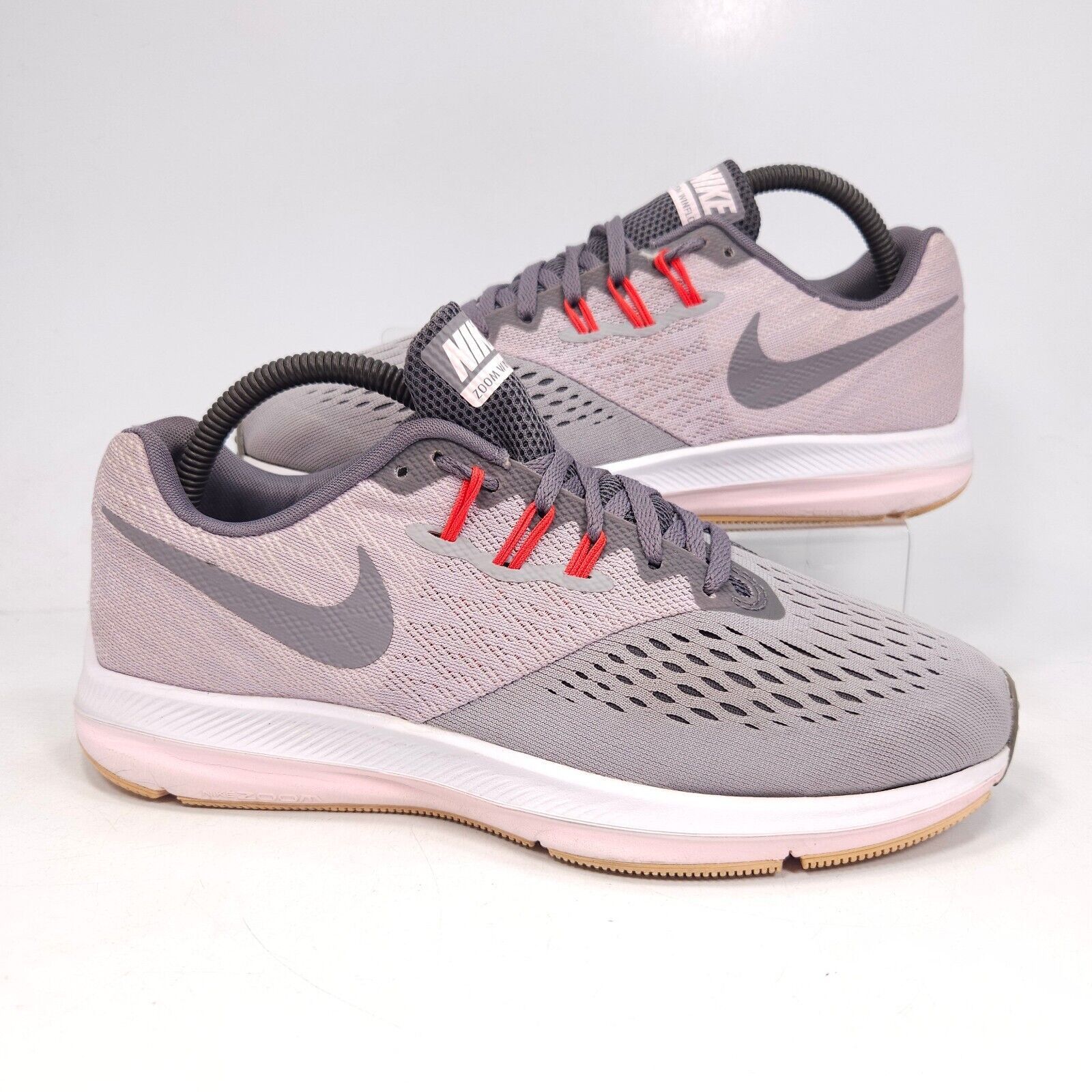 Nike Nike Zoom Winflo 4 Shoe Women Size 8.5 898485-010 Gray White Size US 8.5 / IT 38.5 - 6 Thumbnail