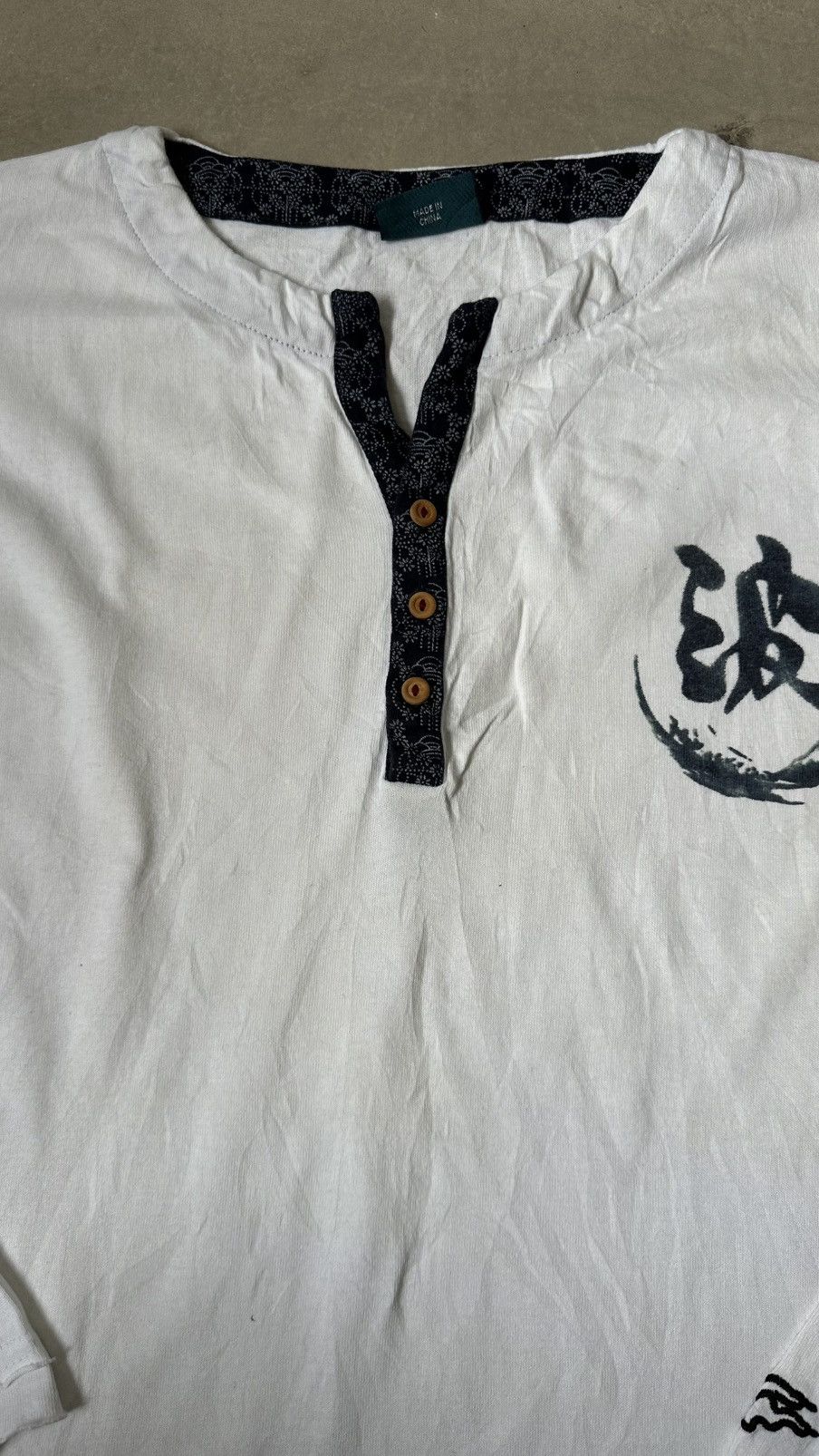 Japanese Brand VINTAGE JAPAN CUNE ALL POEMS LS TEE Size US M / EU 48-50 / 2 - 3 Thumbnail