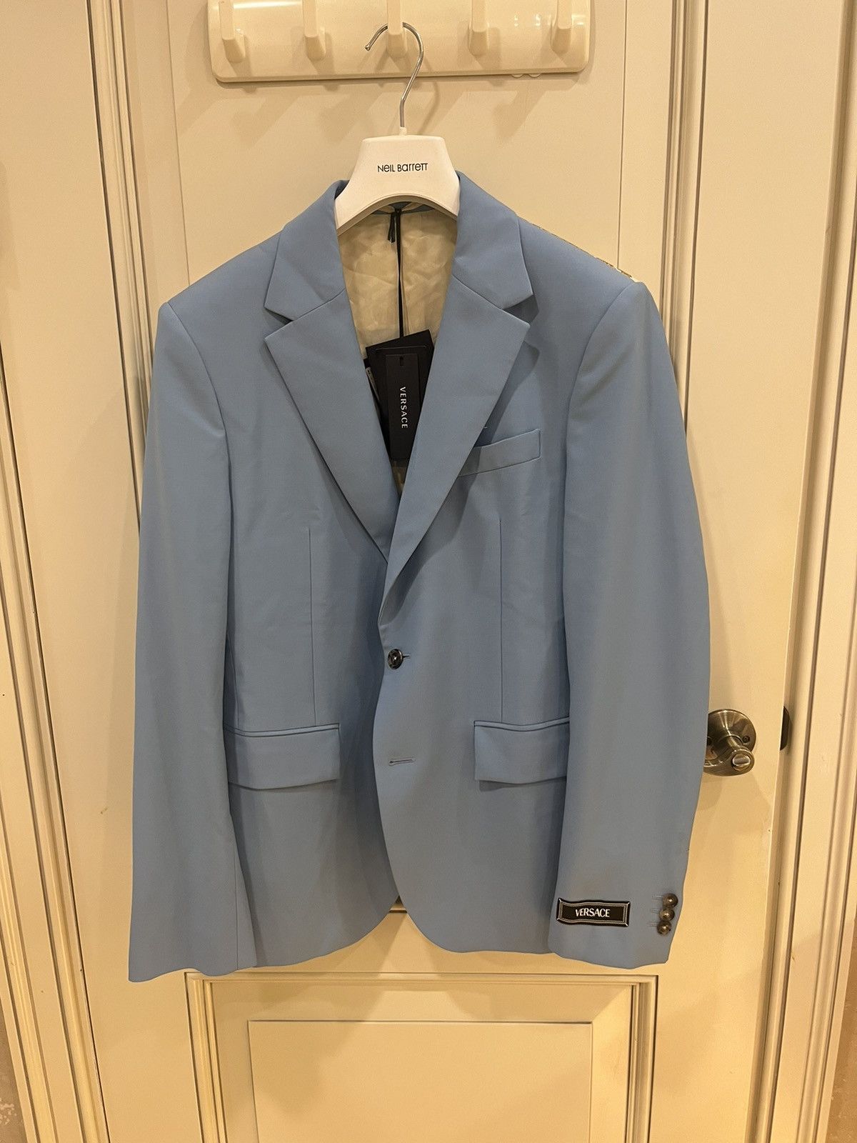 Versace Seashell Baroque blazer with silk back size48 Size 48R - 4 Thumbnail