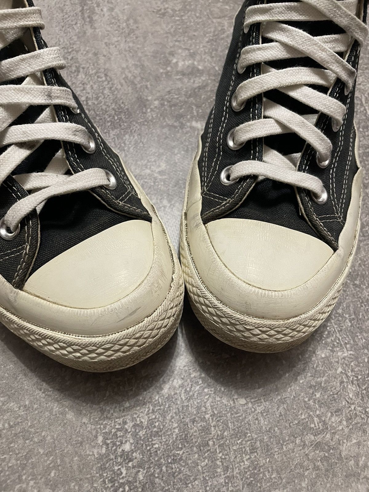 CDG by Comme des Garcons × Comme des Garcons × Converse Comme Des Garcons CDG PLAY x Converse Chuck Taylor High 42.5 Size US 9 / EU 42 - 5 Thumbnail