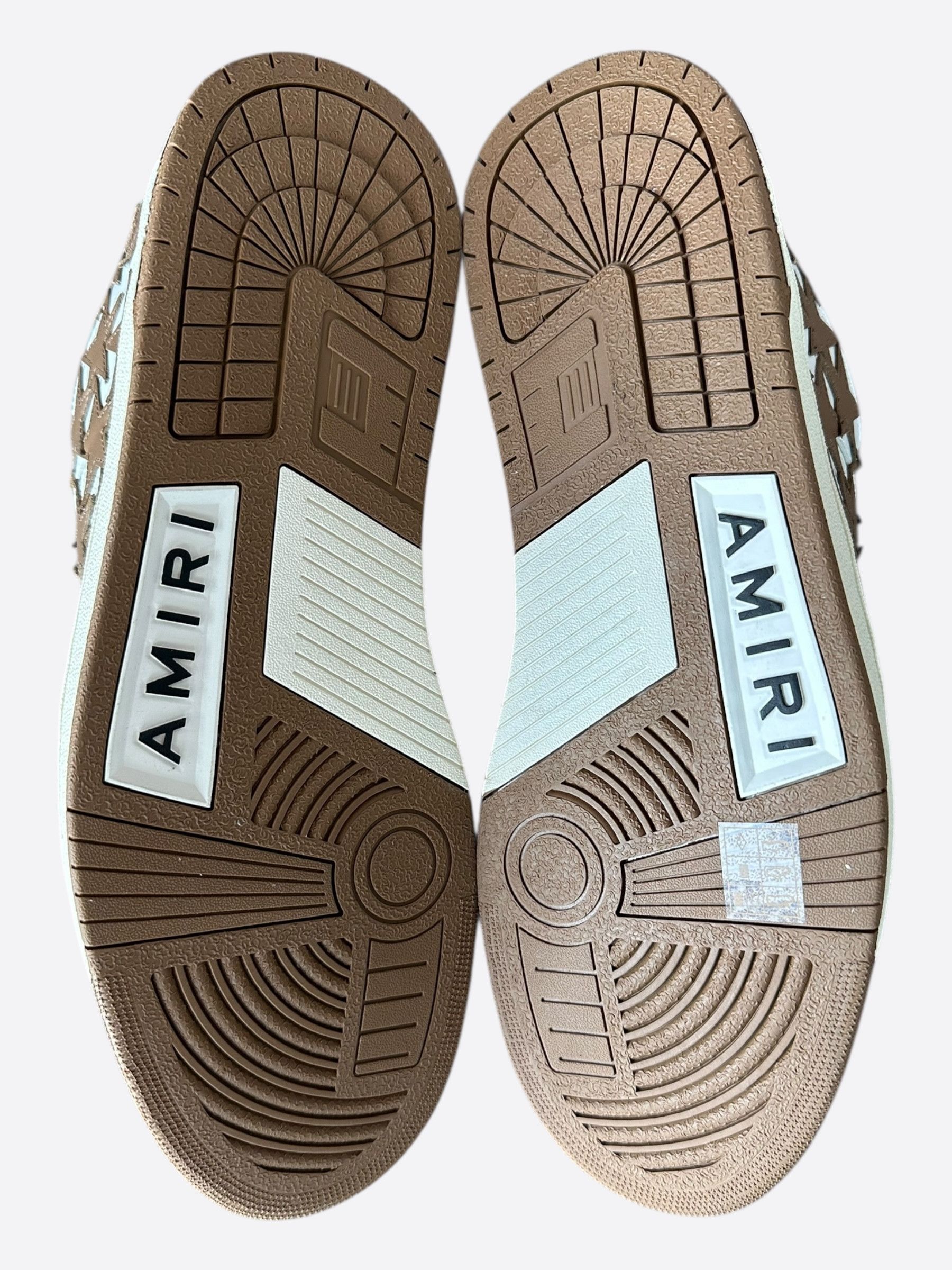 Amiri Amiri White & Brown Stars Low Top Sneakers Size US 13 / EU 46 - 7 Thumbnail