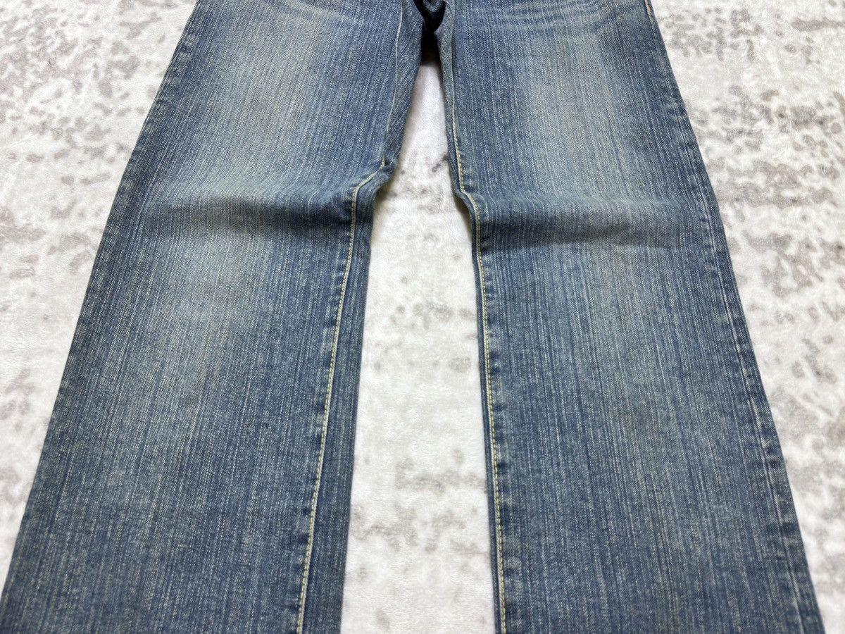 Hysteric Glamour Cocolulu Straight Leg Y2K Distressed Logo Back Pocket Jeans Size US 29 - 7 Thumbnail