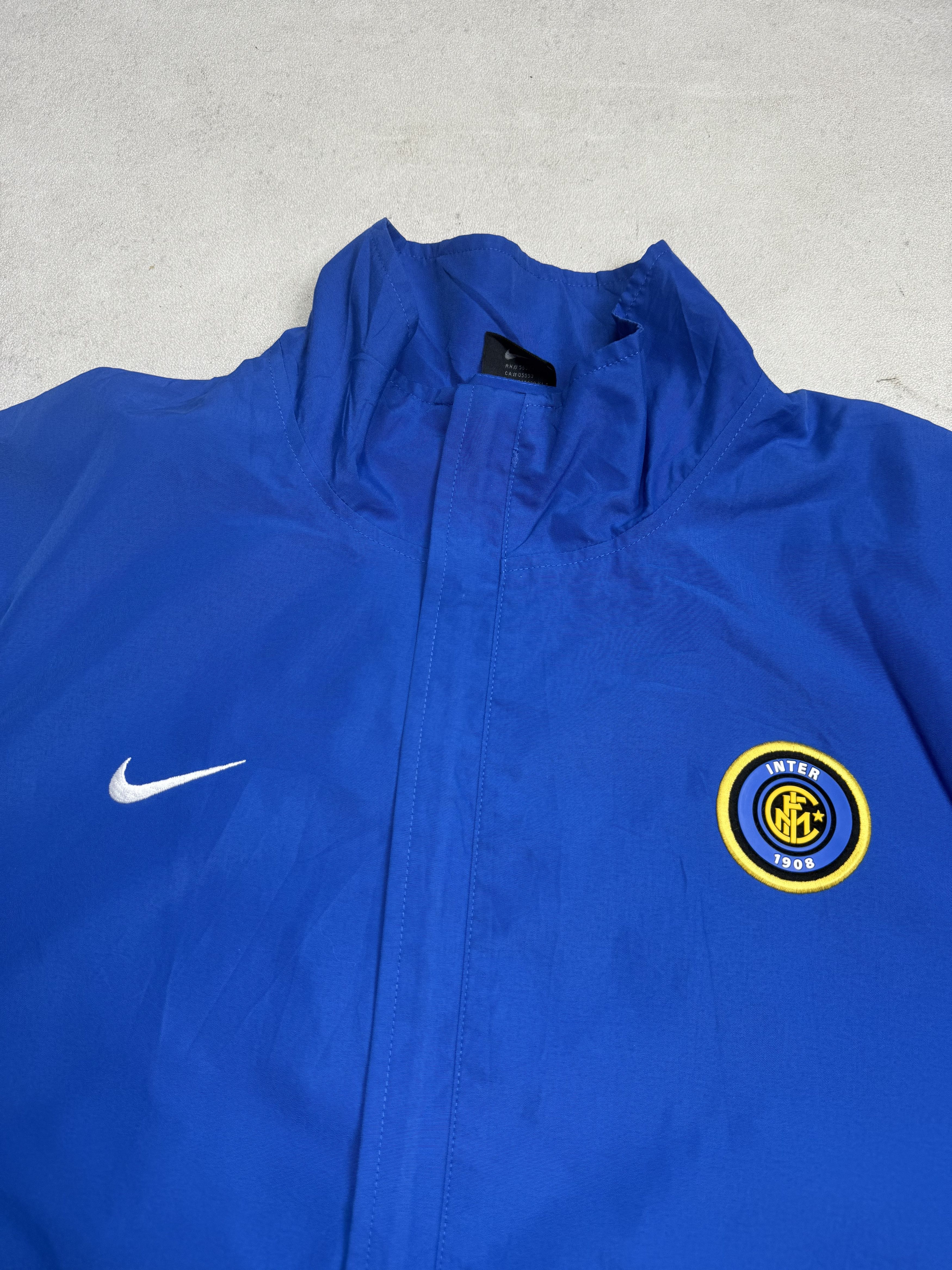 Nike Nike 2003-2004 Inter FC Tracksuit Jacket Size US M / EU 48-50 / 2 - 3 Thumbnail