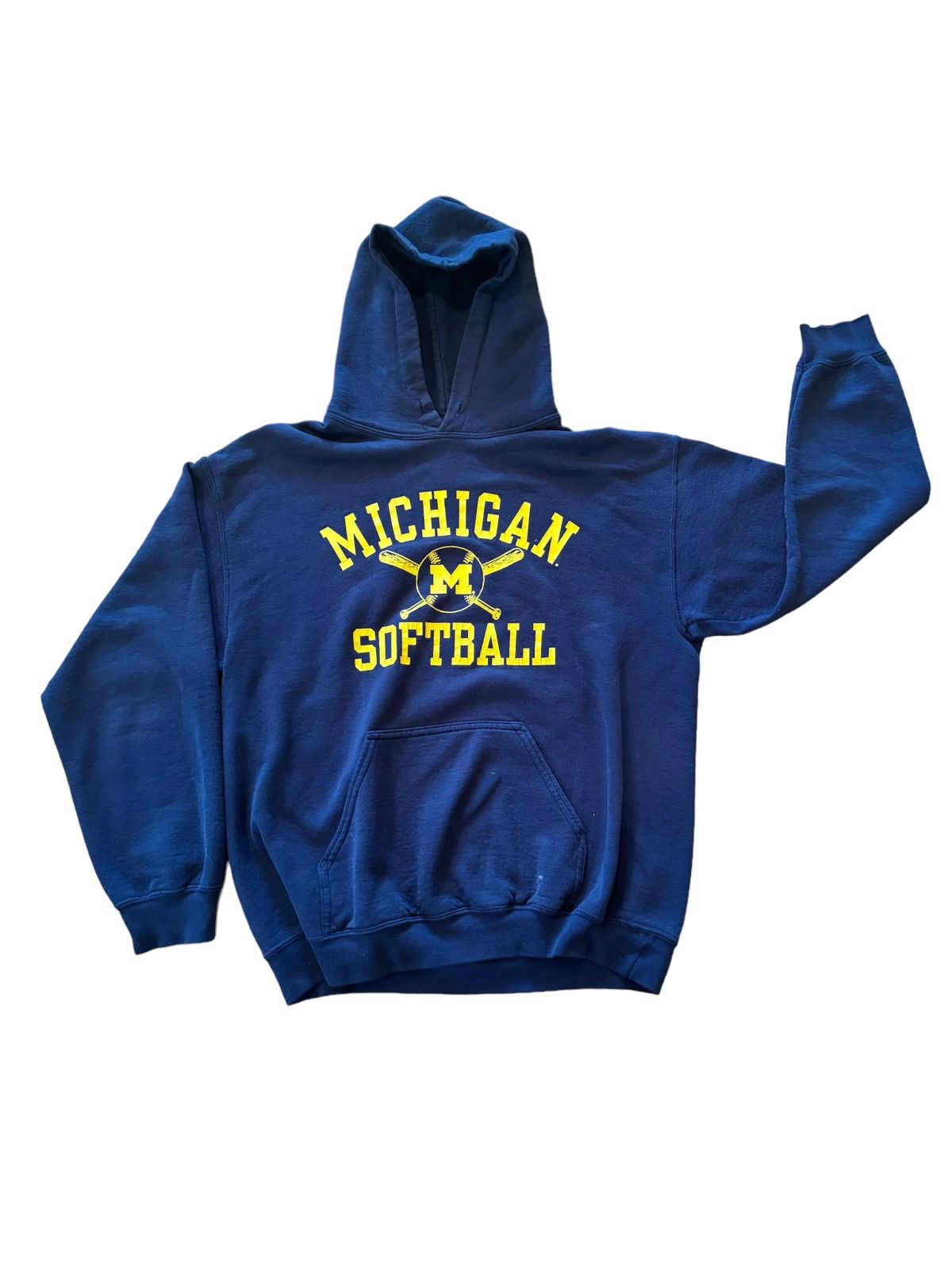 Gildan Michigan softball Vintage hoodie Size M / US 6-8 / IT 42-44 - 1 Thumbnail